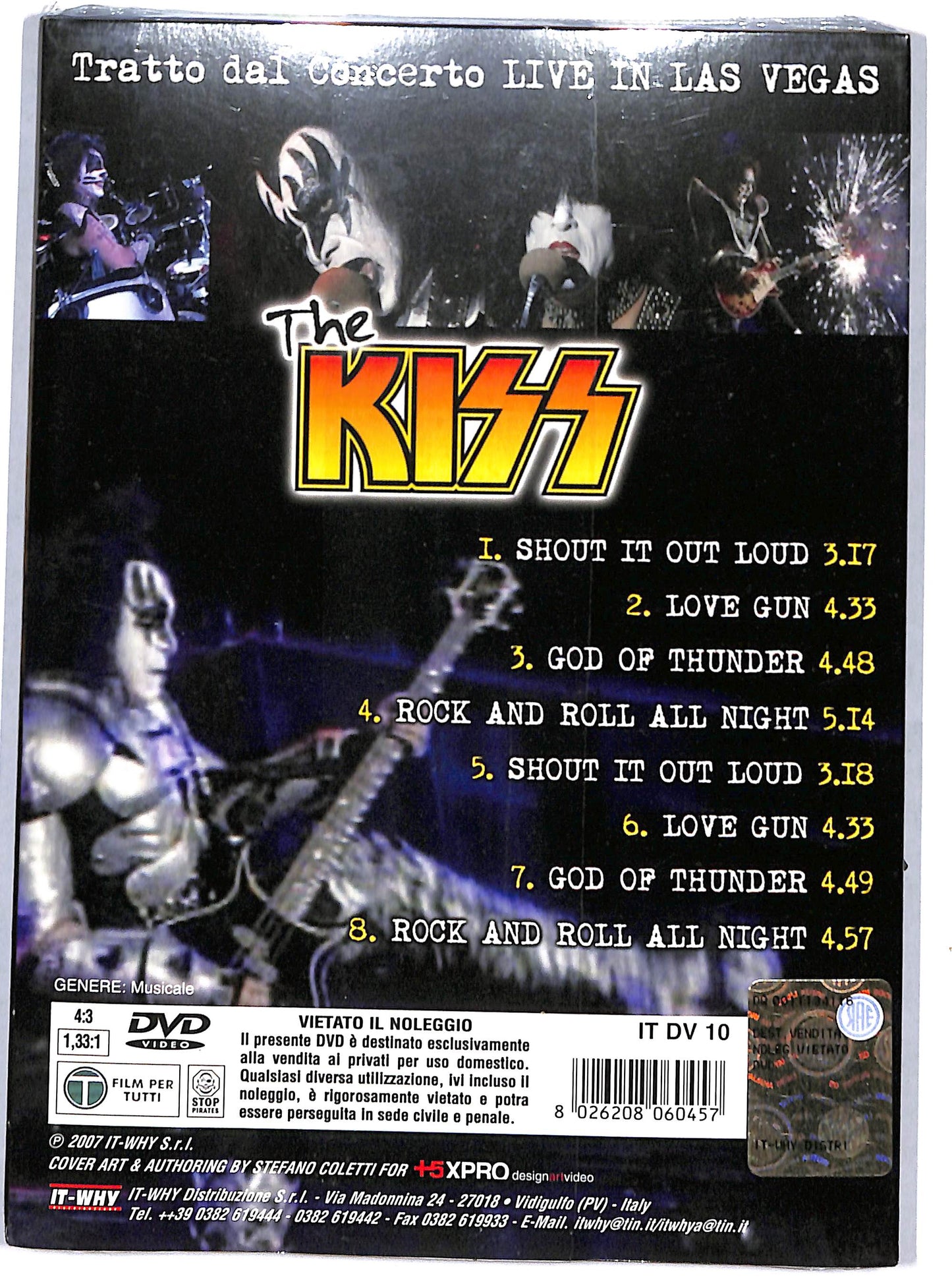 EBOND Kiss - Live In Las Vegas DVD D673713