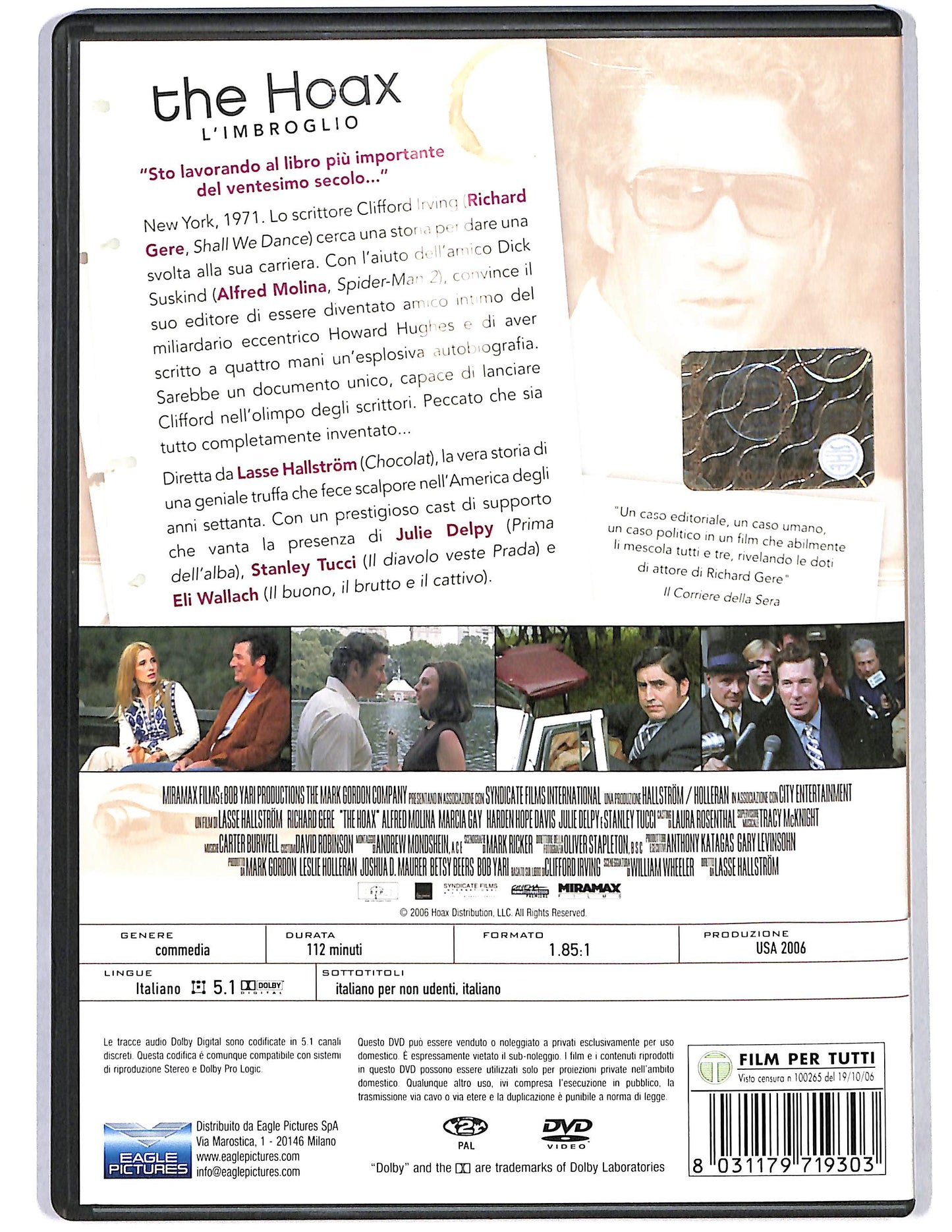 EBOND The Hoax L'imbroglio  DVD D673961