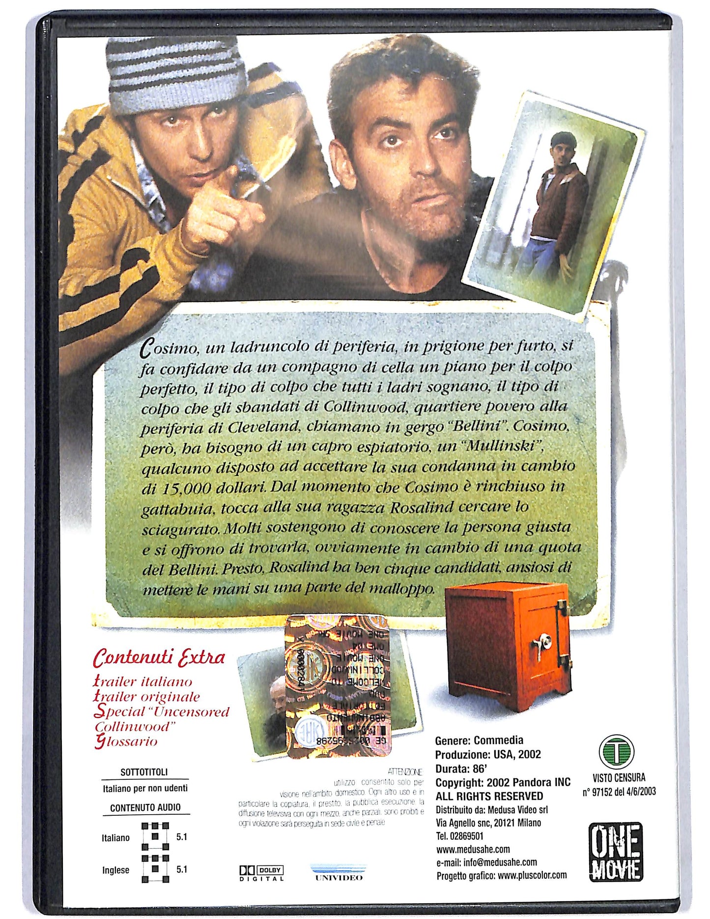 EBOND Welcome to Collinwood EDITORIALE DVD D674027