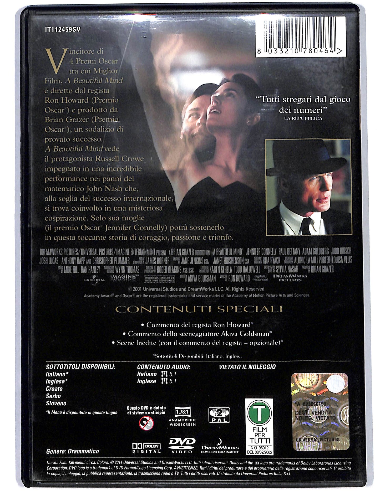 EBOND A Beautiful Mind  DVD D674238
