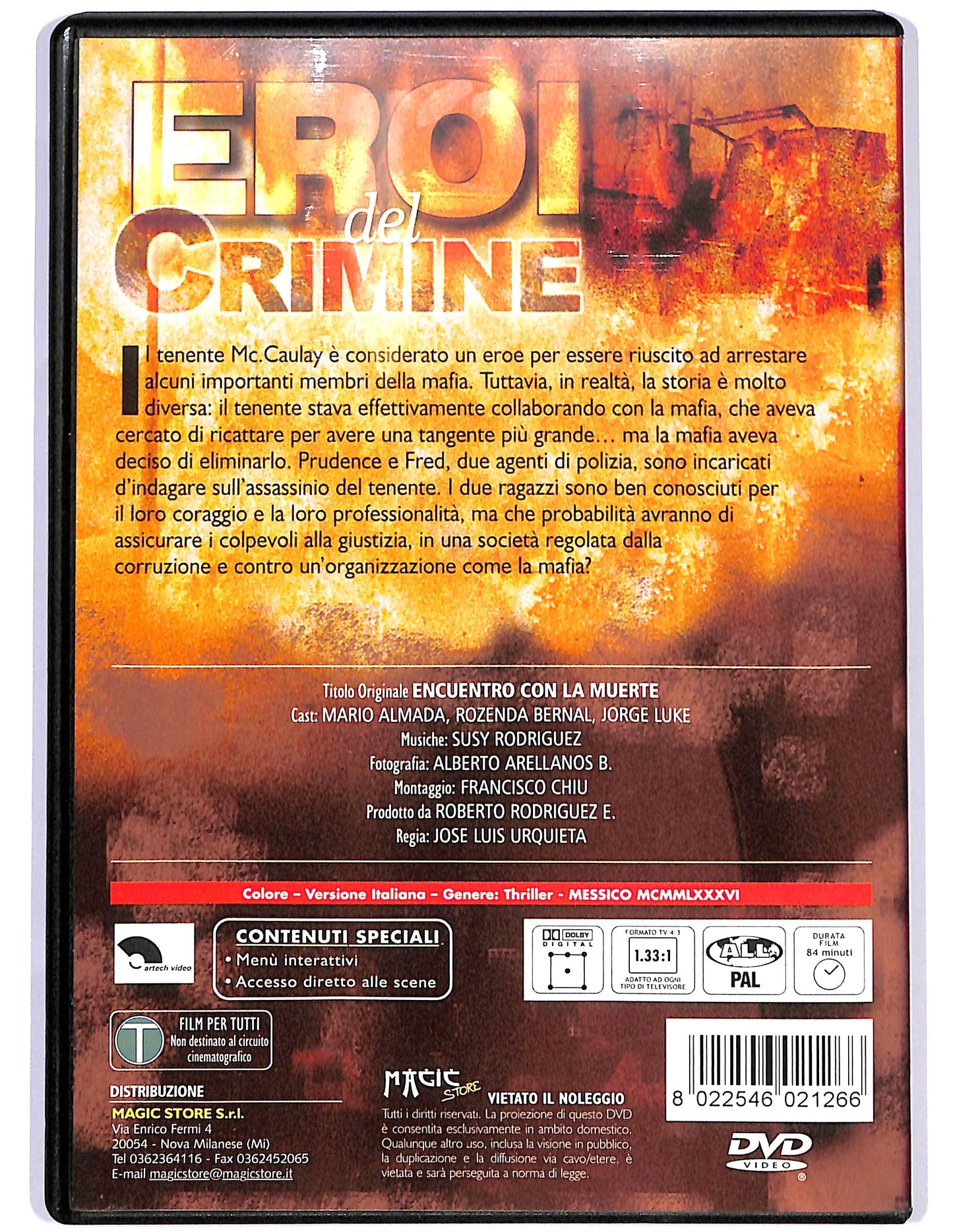 EBOND Eroi del crimine  DVD D674319