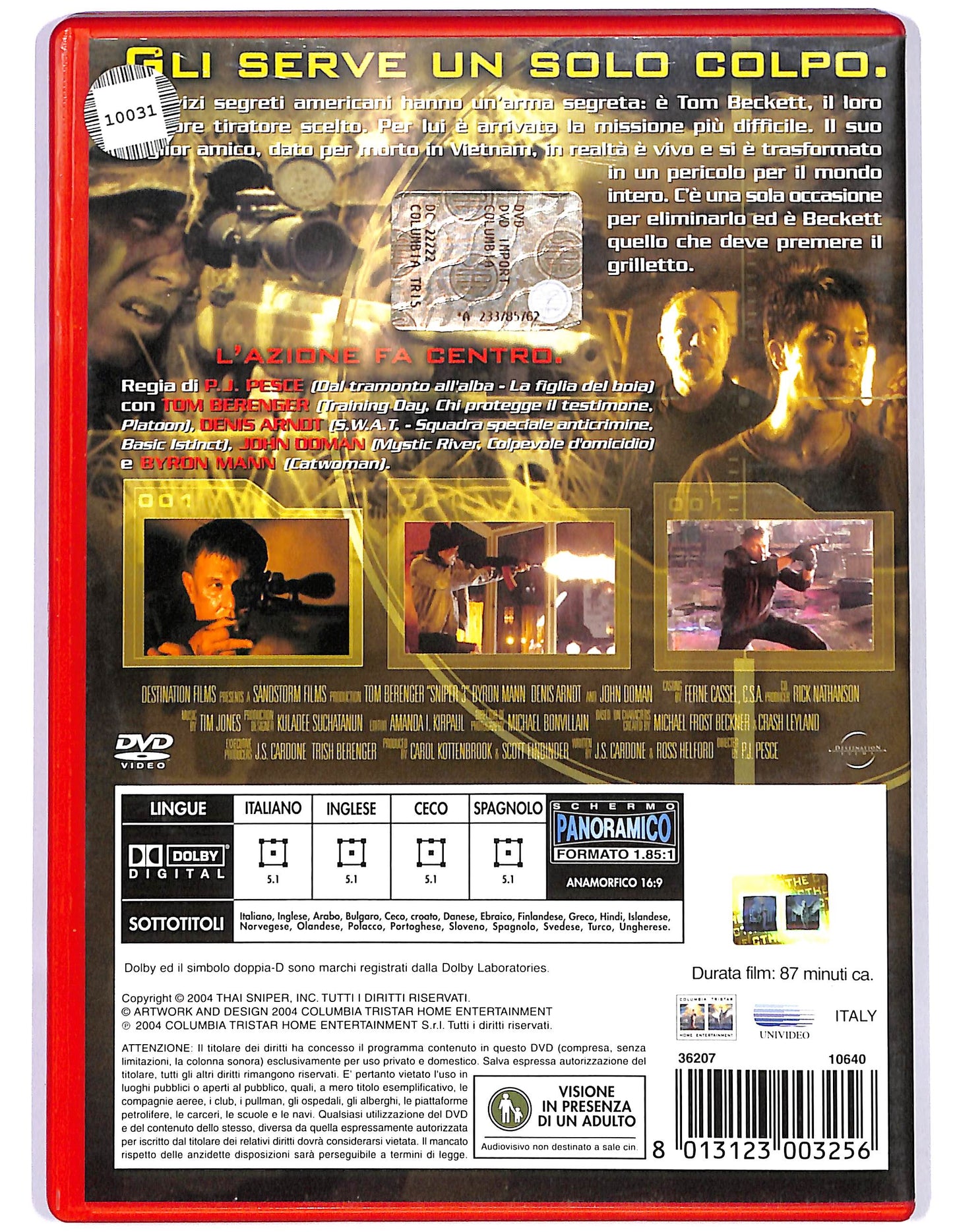 EBOND SNIPER 3 - RITORNO IN VIETNAM NOLEGGIO DVD D674433