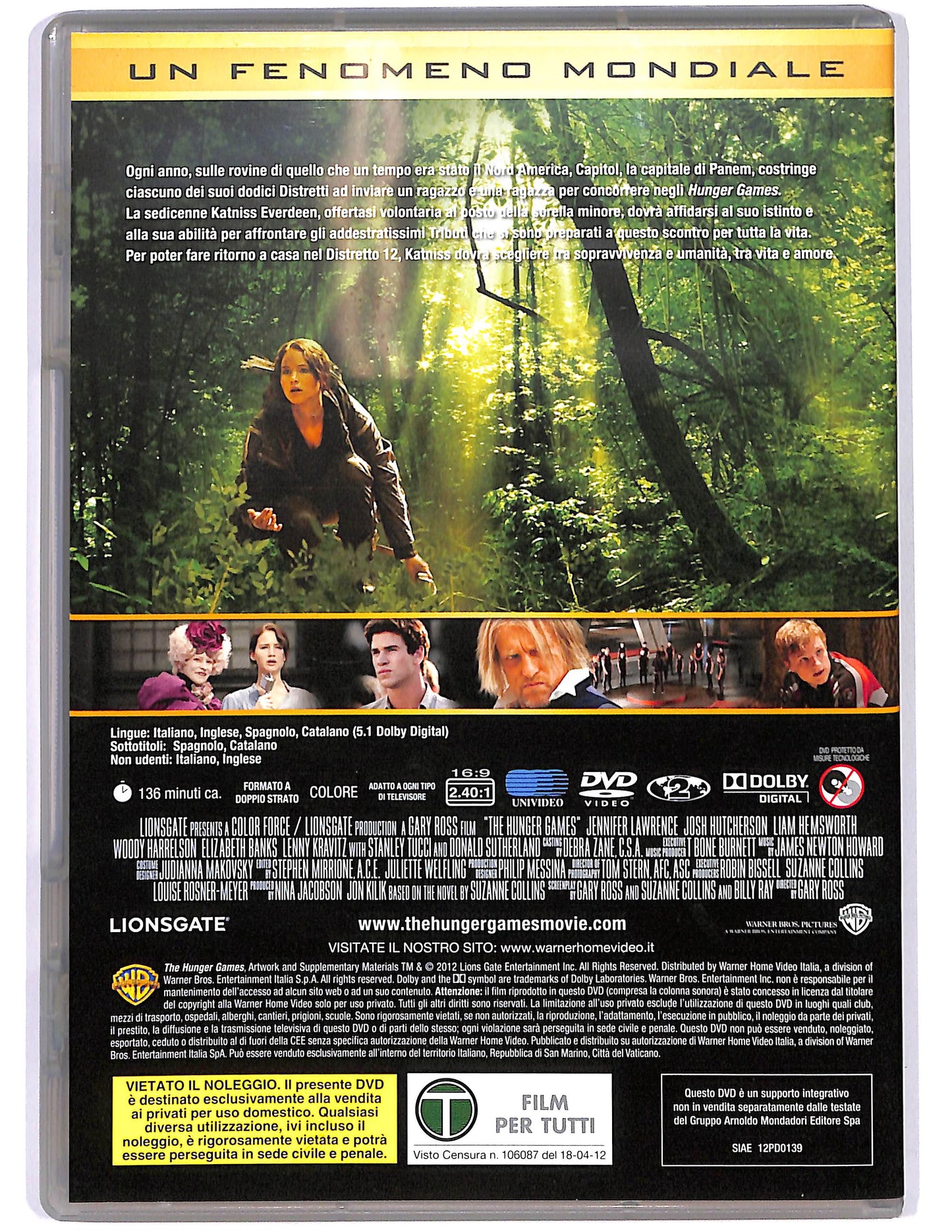 EBOND Hunger Games EDITORIALE DVD D674528