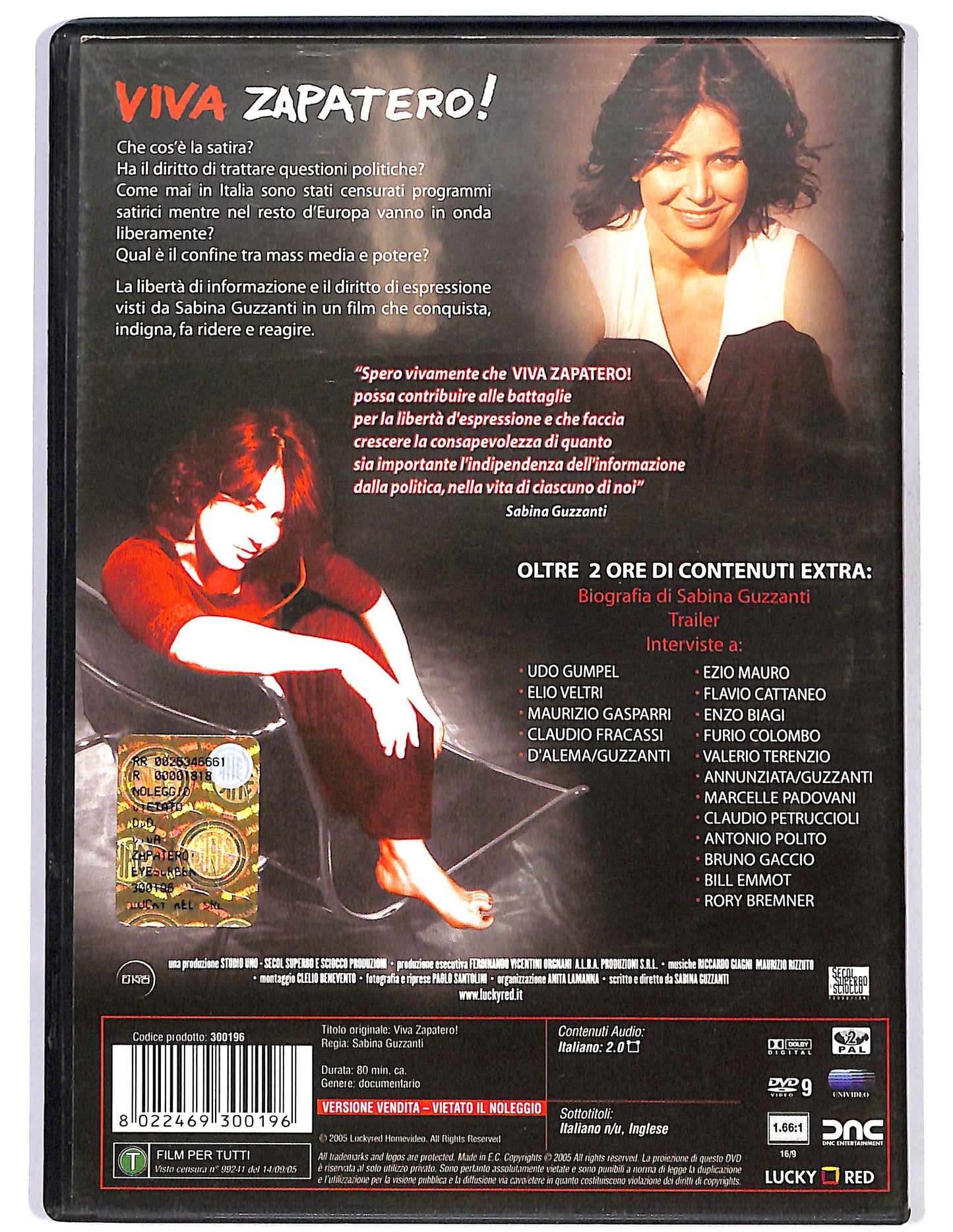 EBOND Viva Zapaterp!  DVD D674827