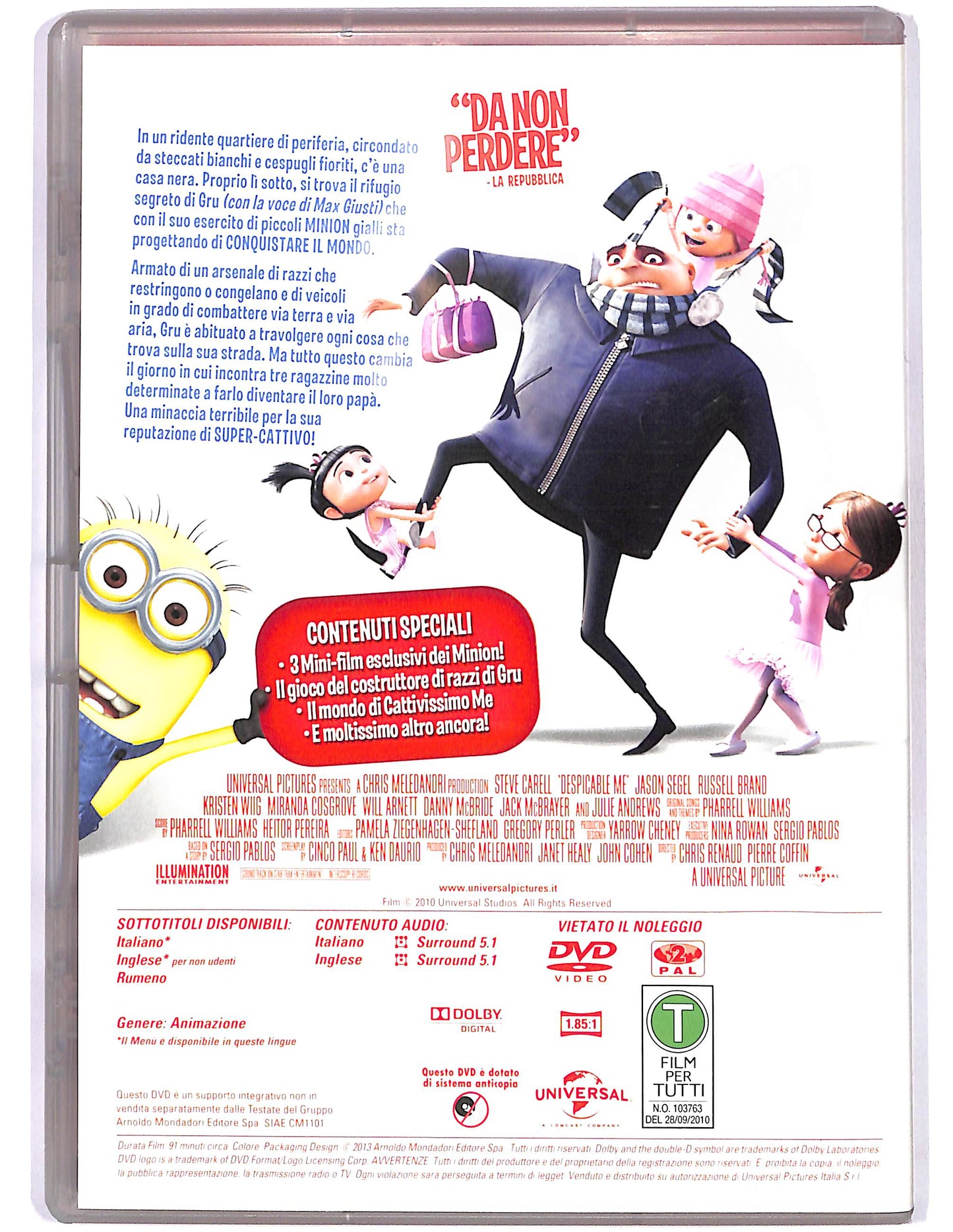 EBOND Cattivissimo me EDITORIALE DVD D674839