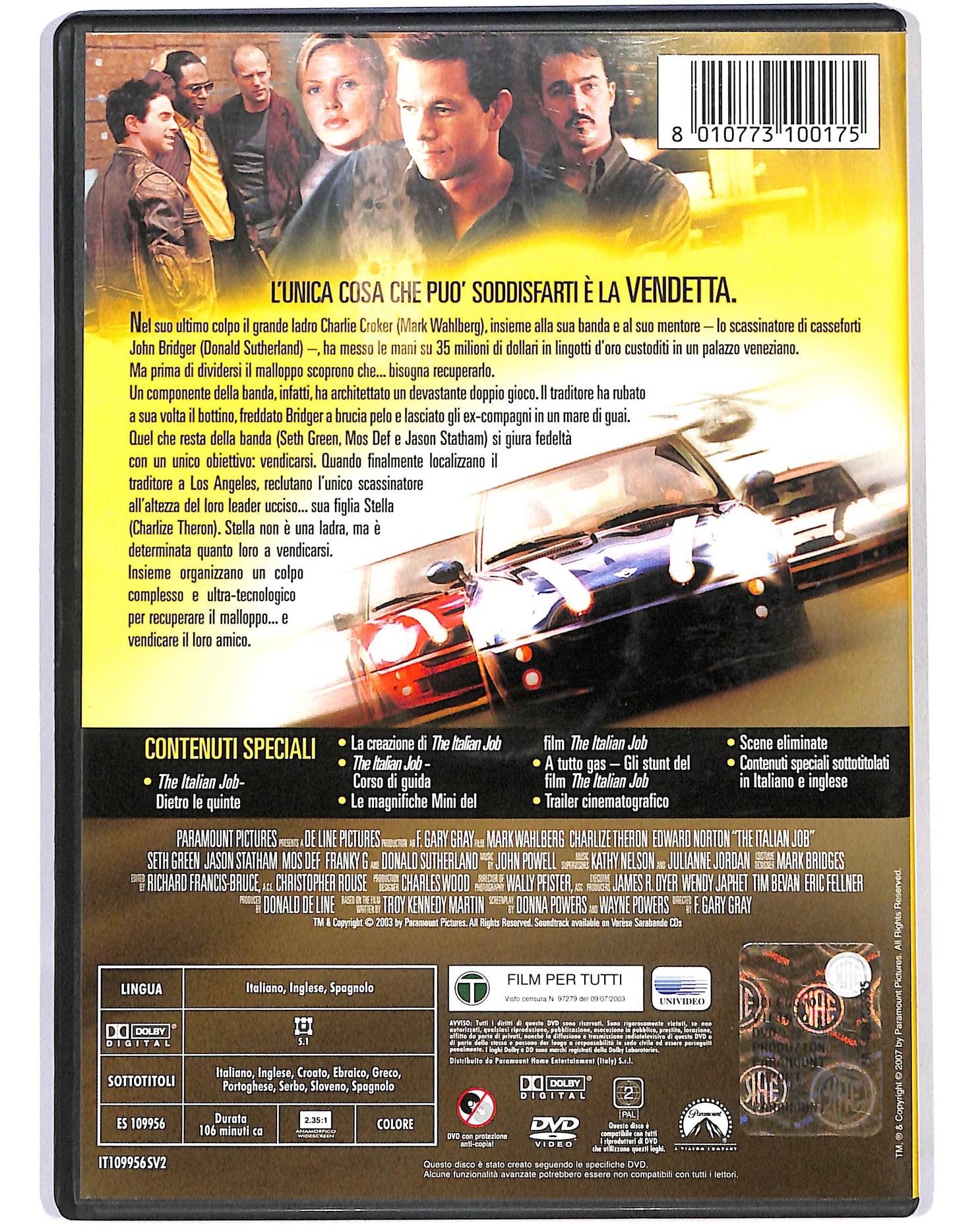EBOND The Italian Job  DVD D674927