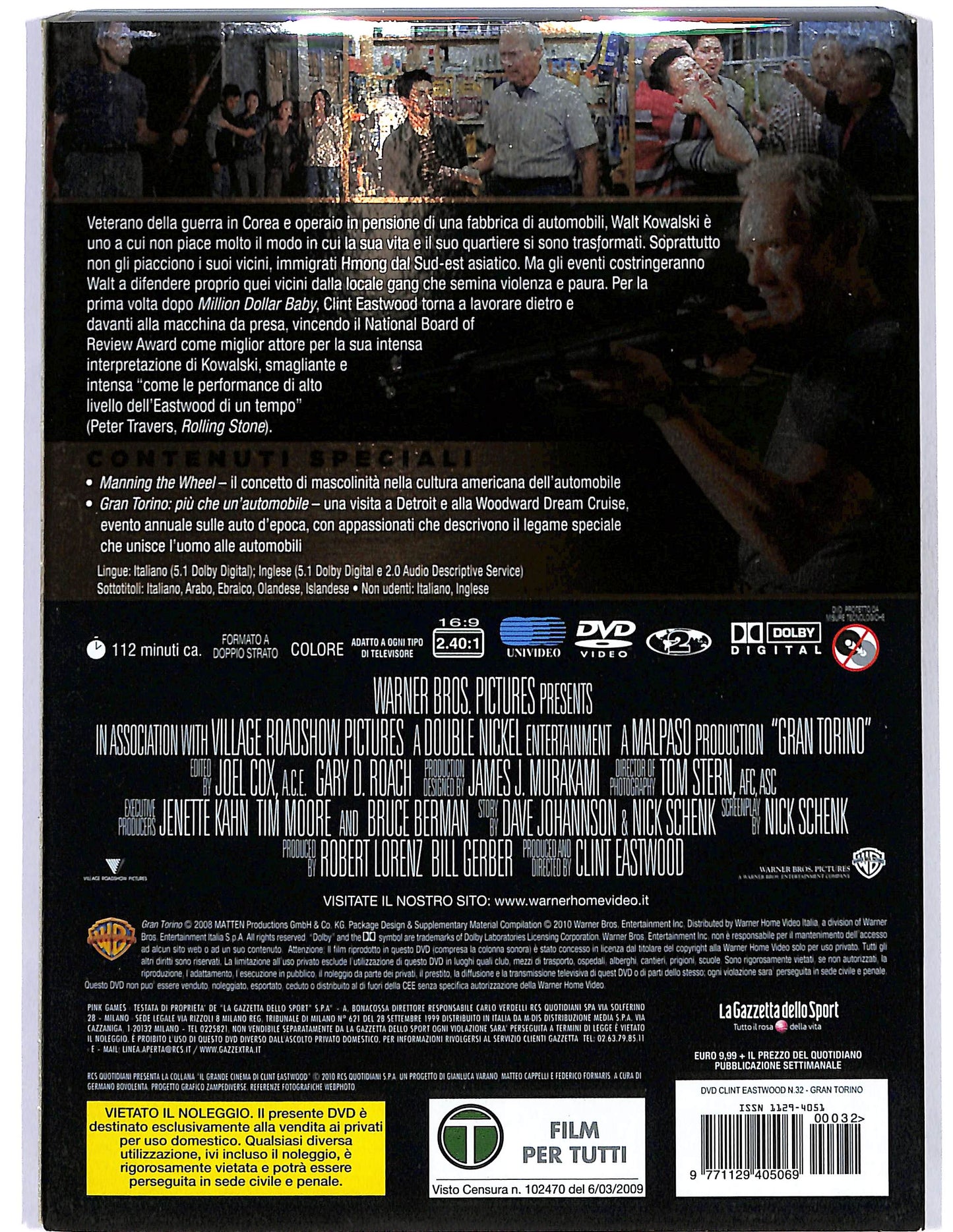 EBOND Gran Torino vol.32 slipcase EDITORIALE  DVD D675041