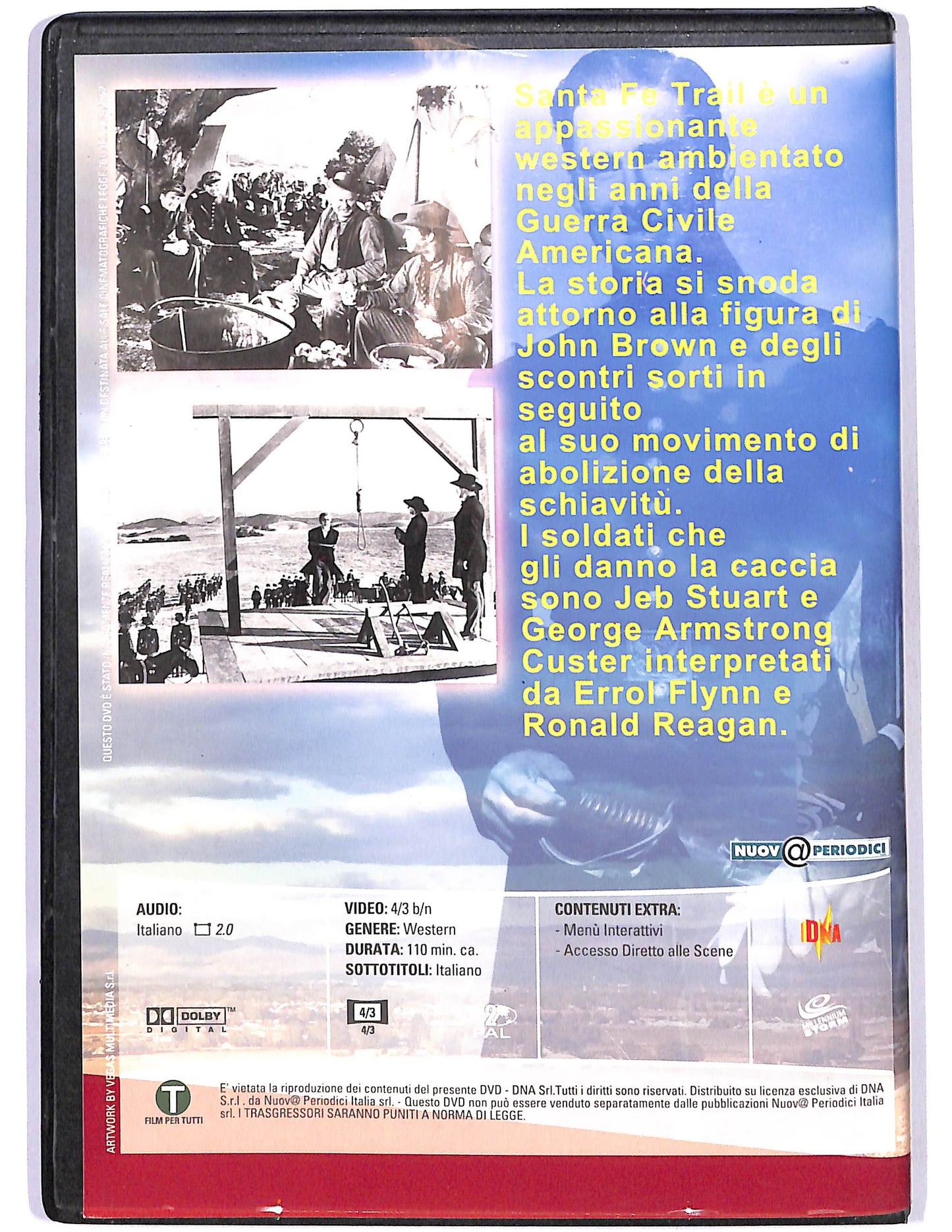 EBOND Santa Fe Trail  EDITORIALE DVD D675052