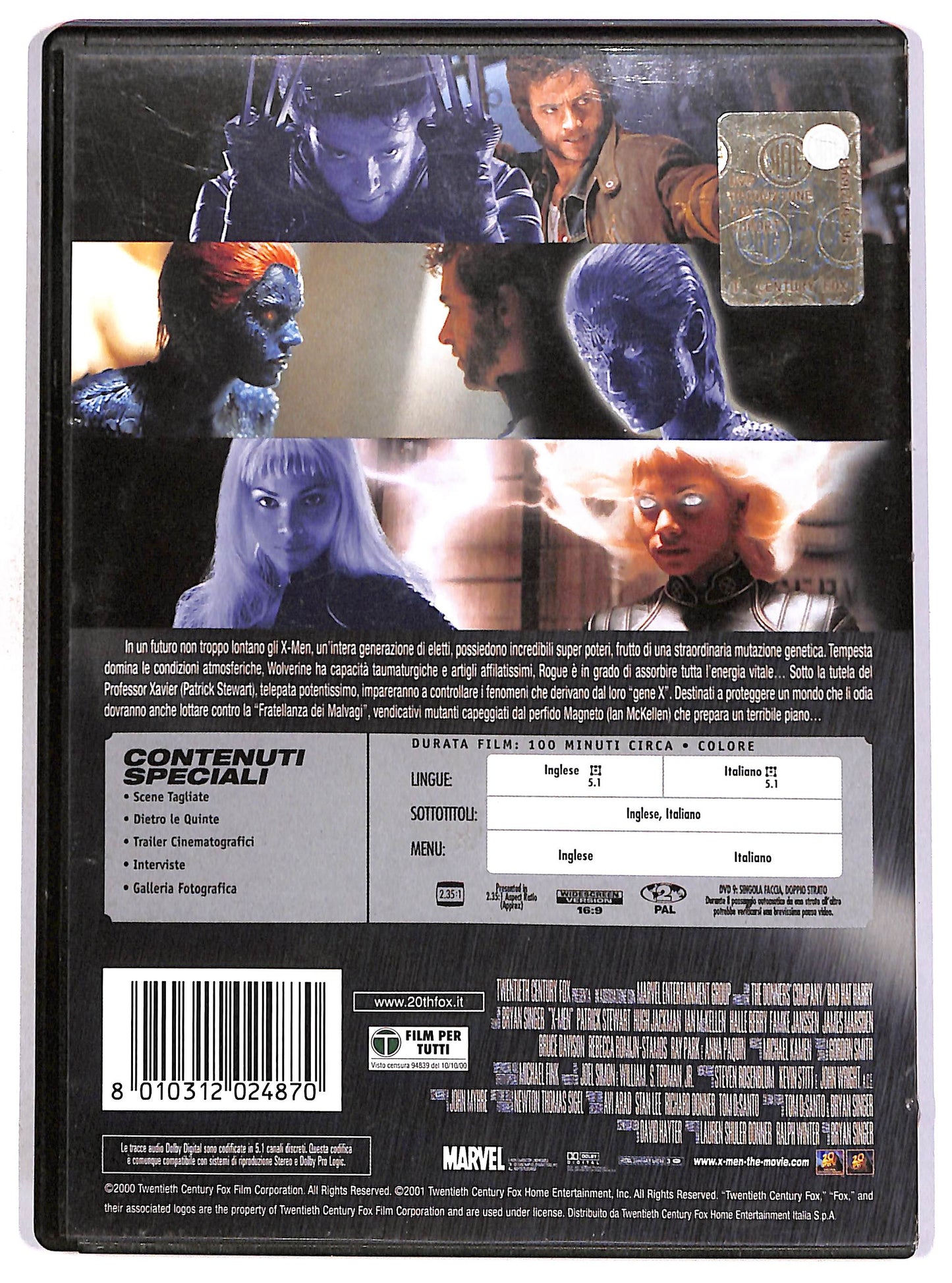 EBOND X-Men DVD D675103
