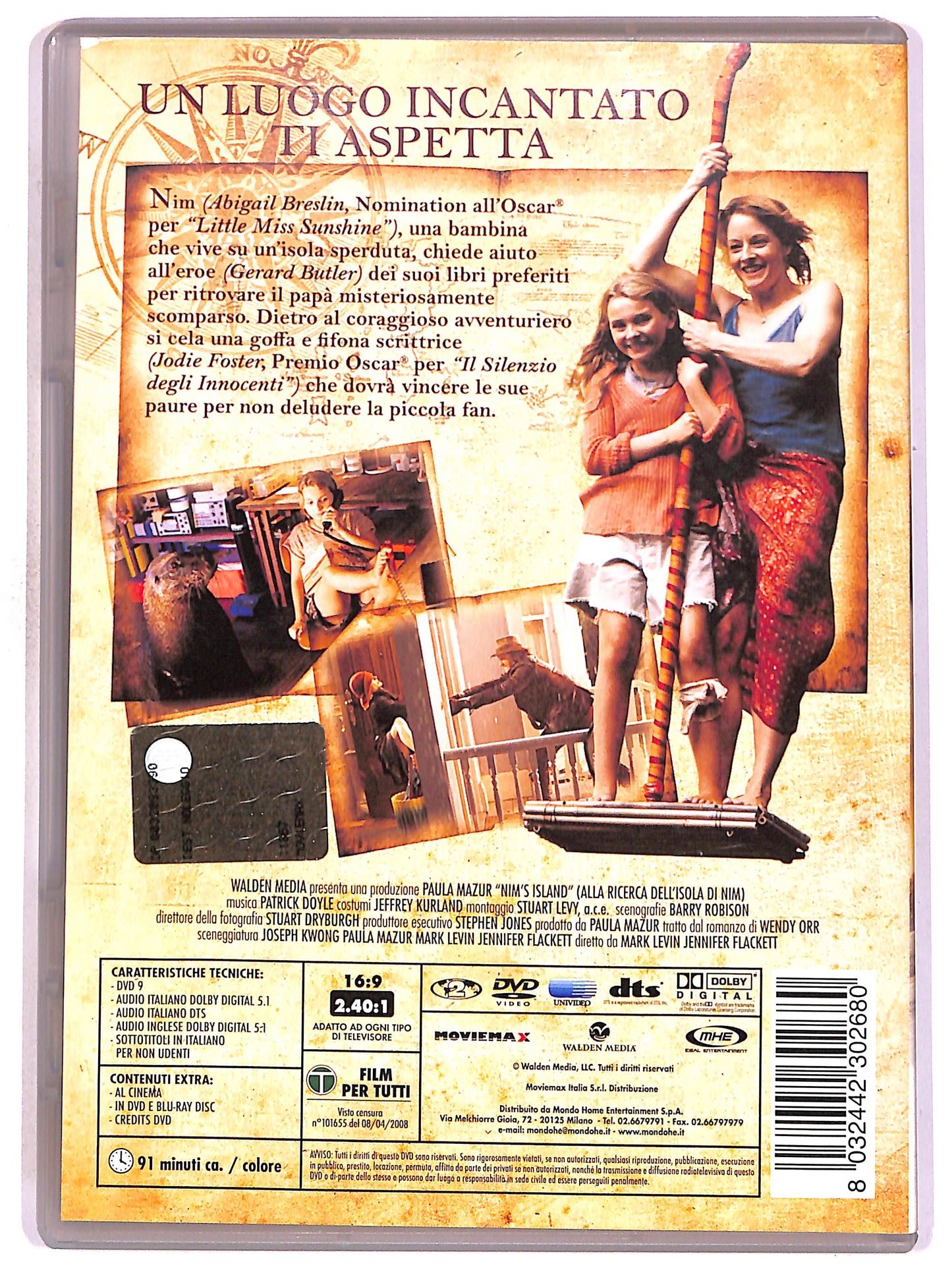 EBOND Alla ricerca dell'isola di Nim NOLEGGIO DVD D675147