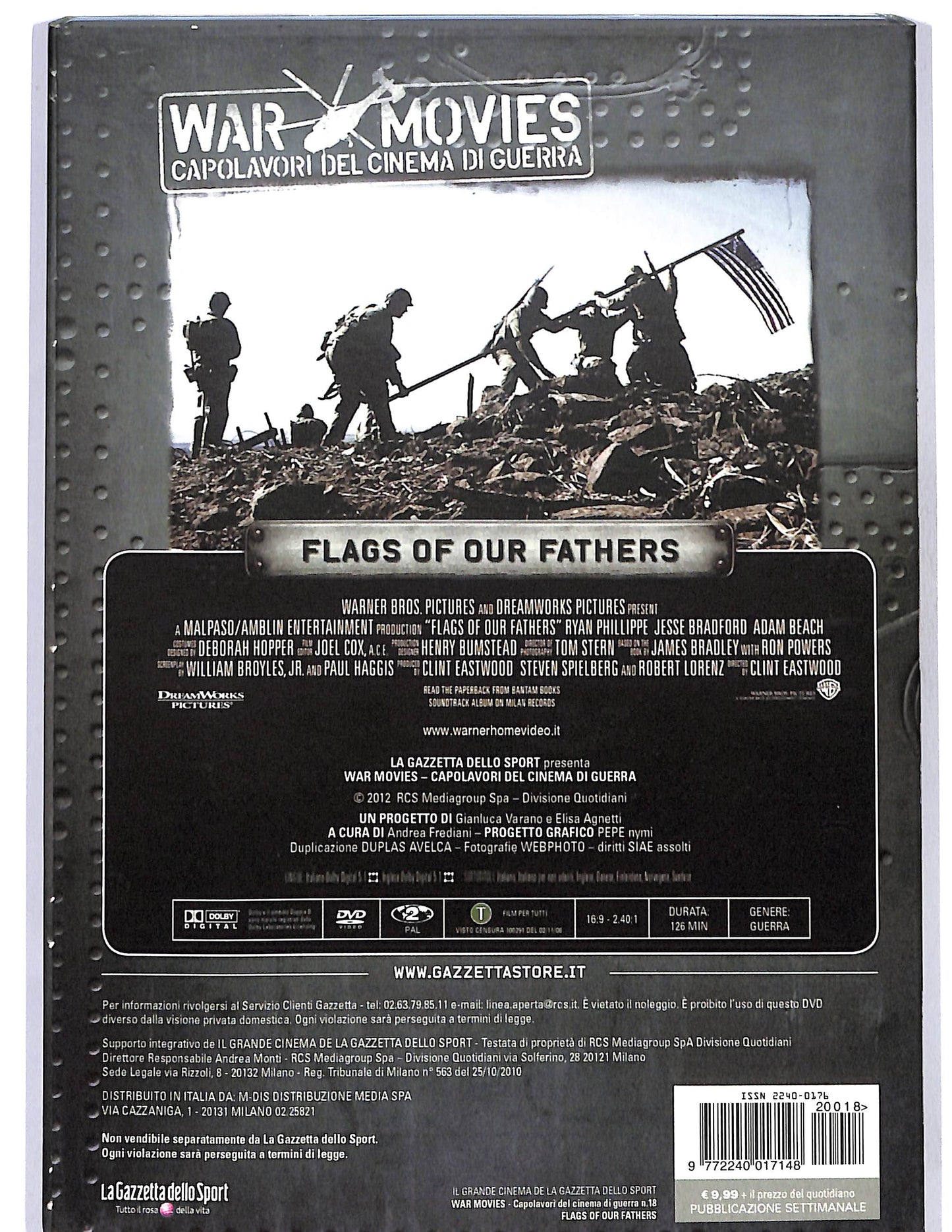 EBOND Flags of Our Fathers vol.18 slipcase EDITORIALE  DVD D675315