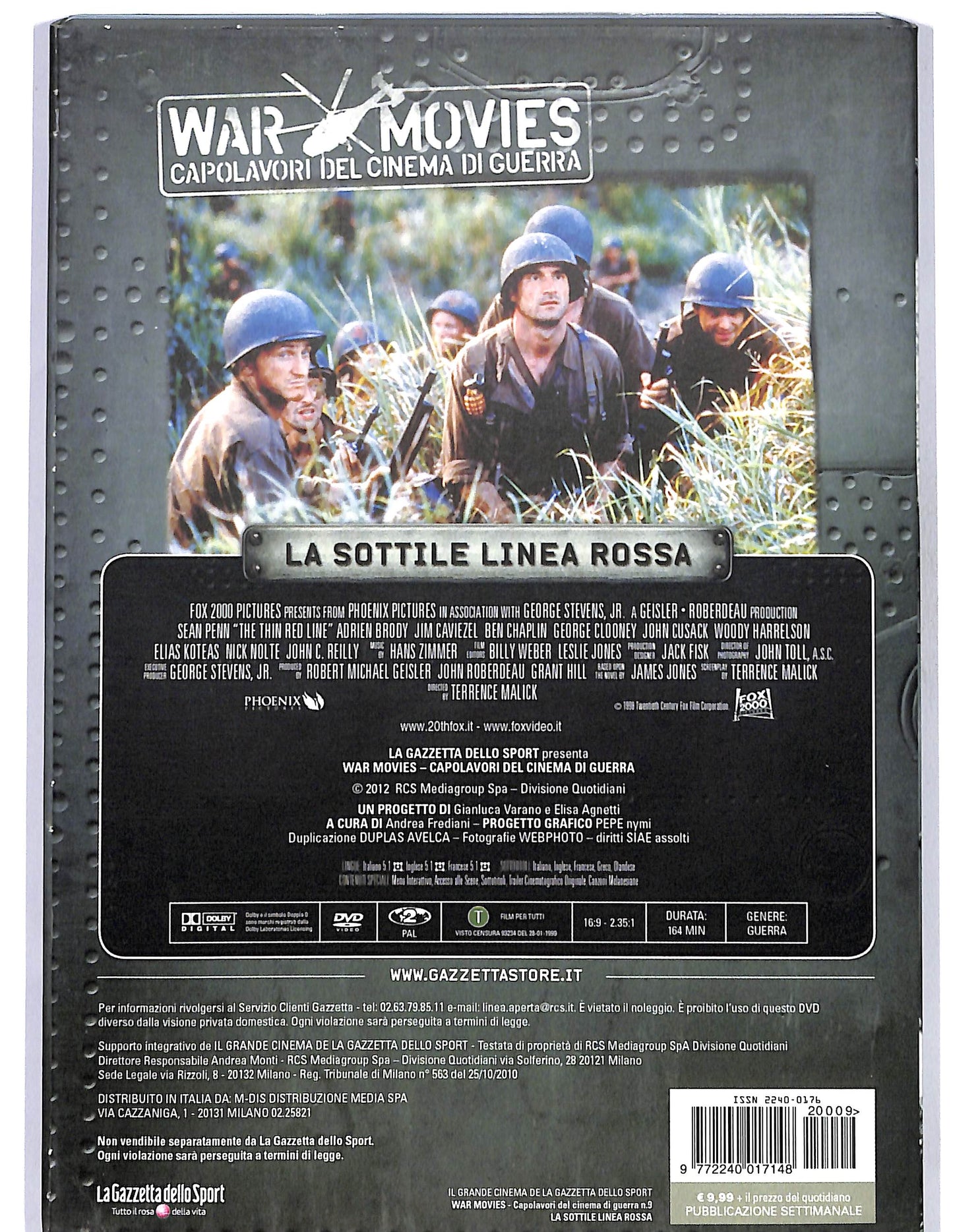 EBOND La sottile linea rossa vol.9 slipcase EDITORIALE  DVD D675322