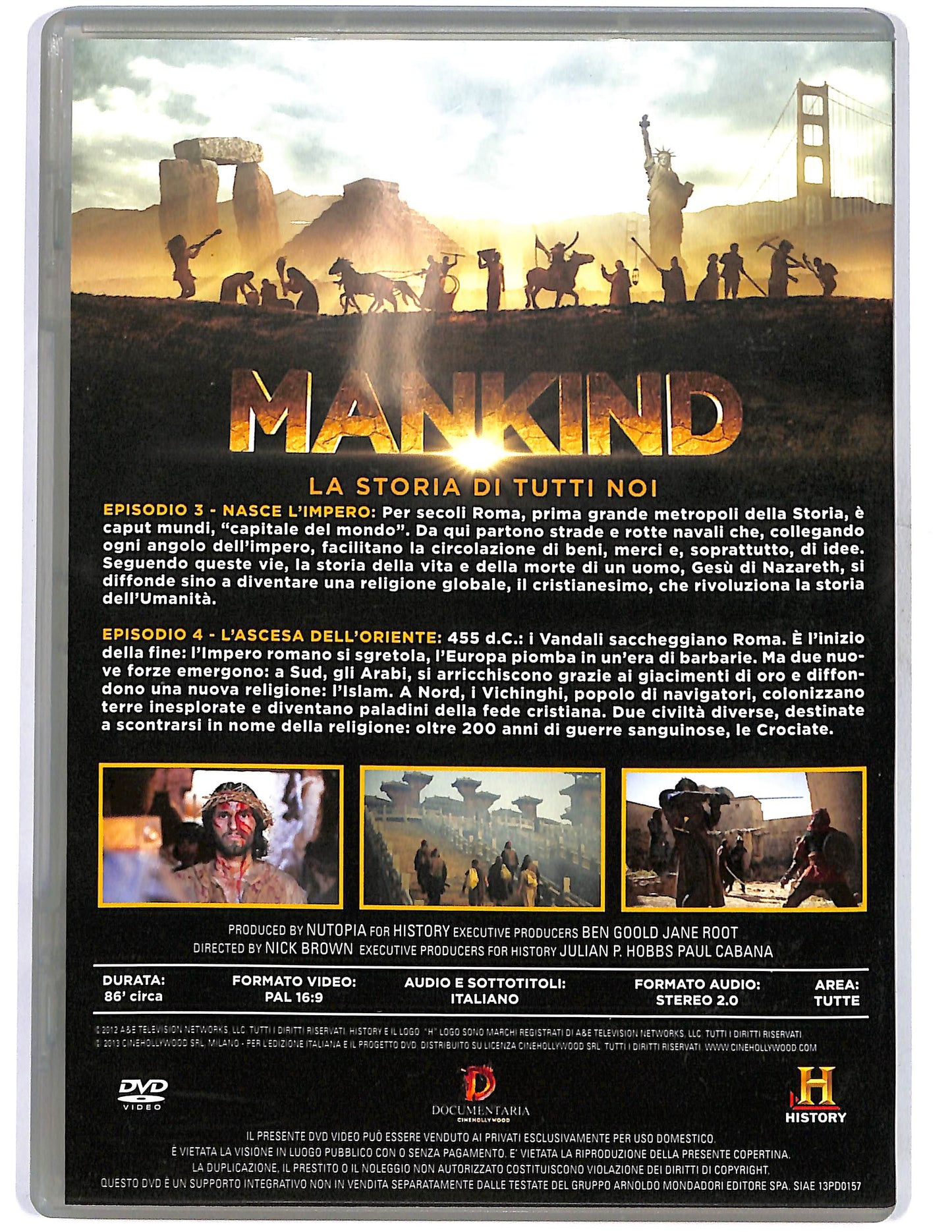 EBOND Mankind: la storia di tutti noi vol.2 EDITORIALE DVD D675415