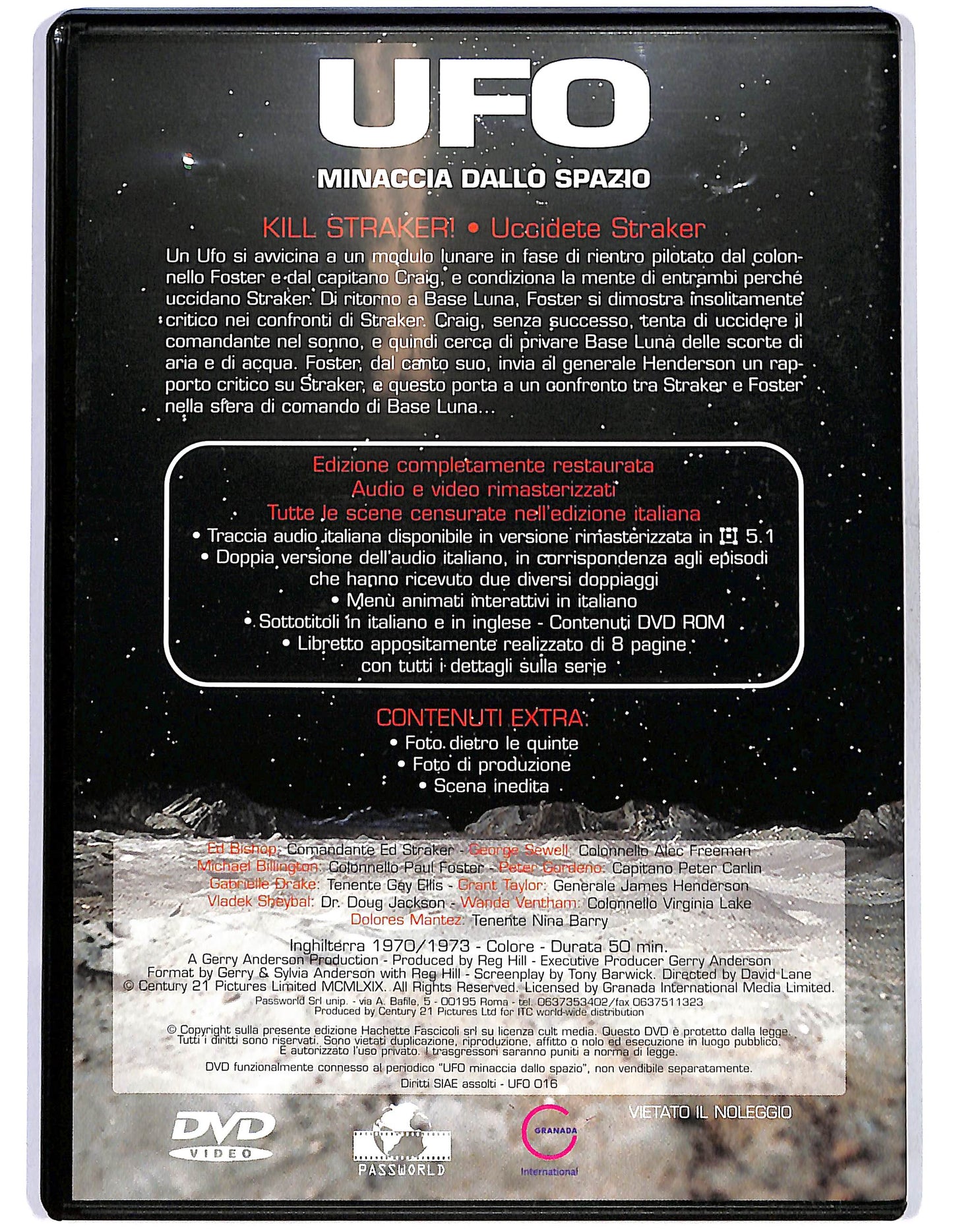 EBOND UFO Minaccia dallo spazio vol.15  EDITORIALE  DVD D675459