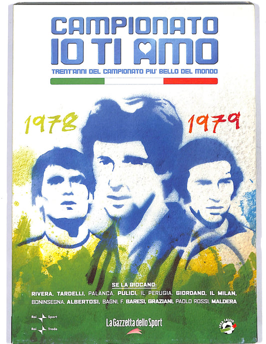 EBOND Campionato io ti amo Vol.1 1978 - 1979 slipcase EDITORIALE DVD D675539