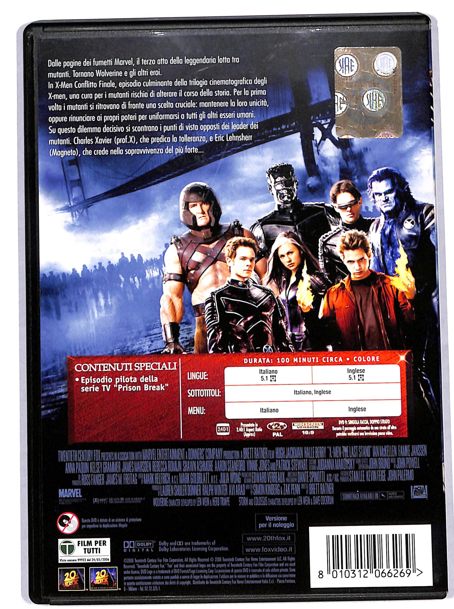 EBOND x - men - conflitto finale  NOLEGGIO DVD D675702
