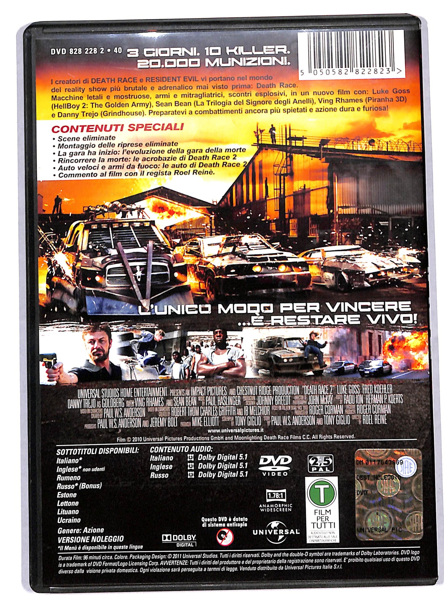 EBOND death race 2  NOLEGGIO DVD D675727