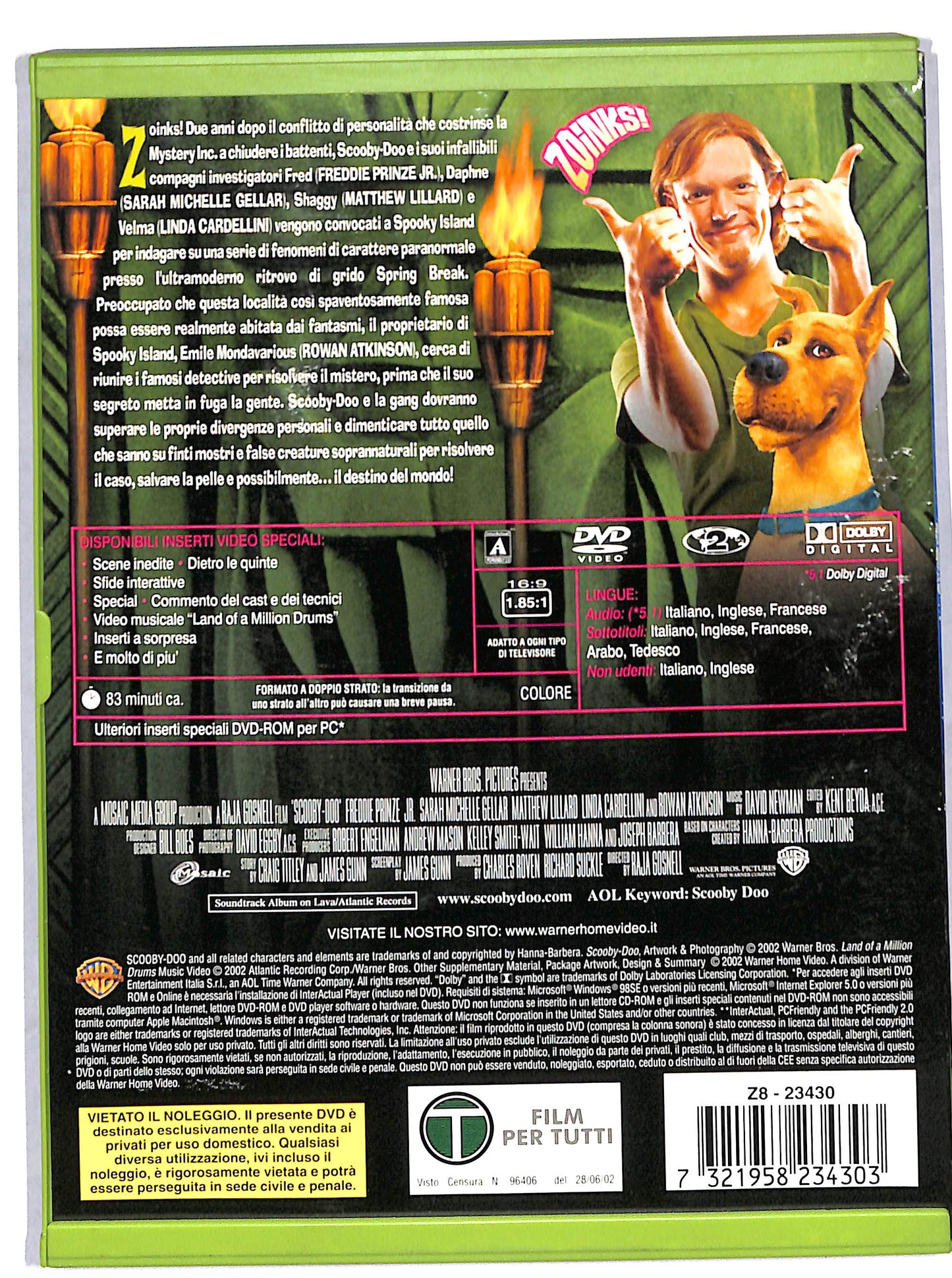 EBOND scooby - doo  SNAPPER DVD D675815