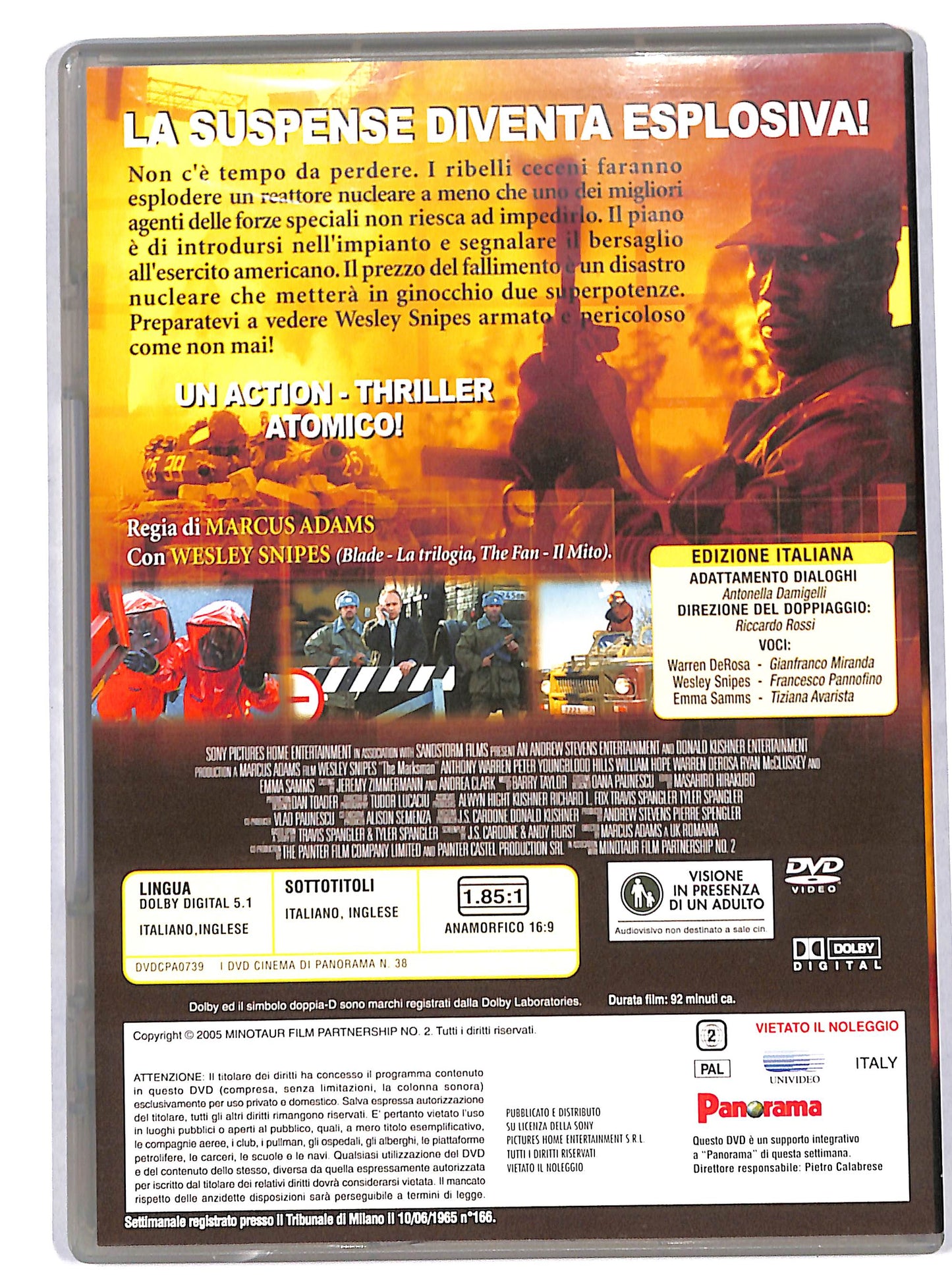 EBOND Nuclear target  EDITORIALE DVD D675819