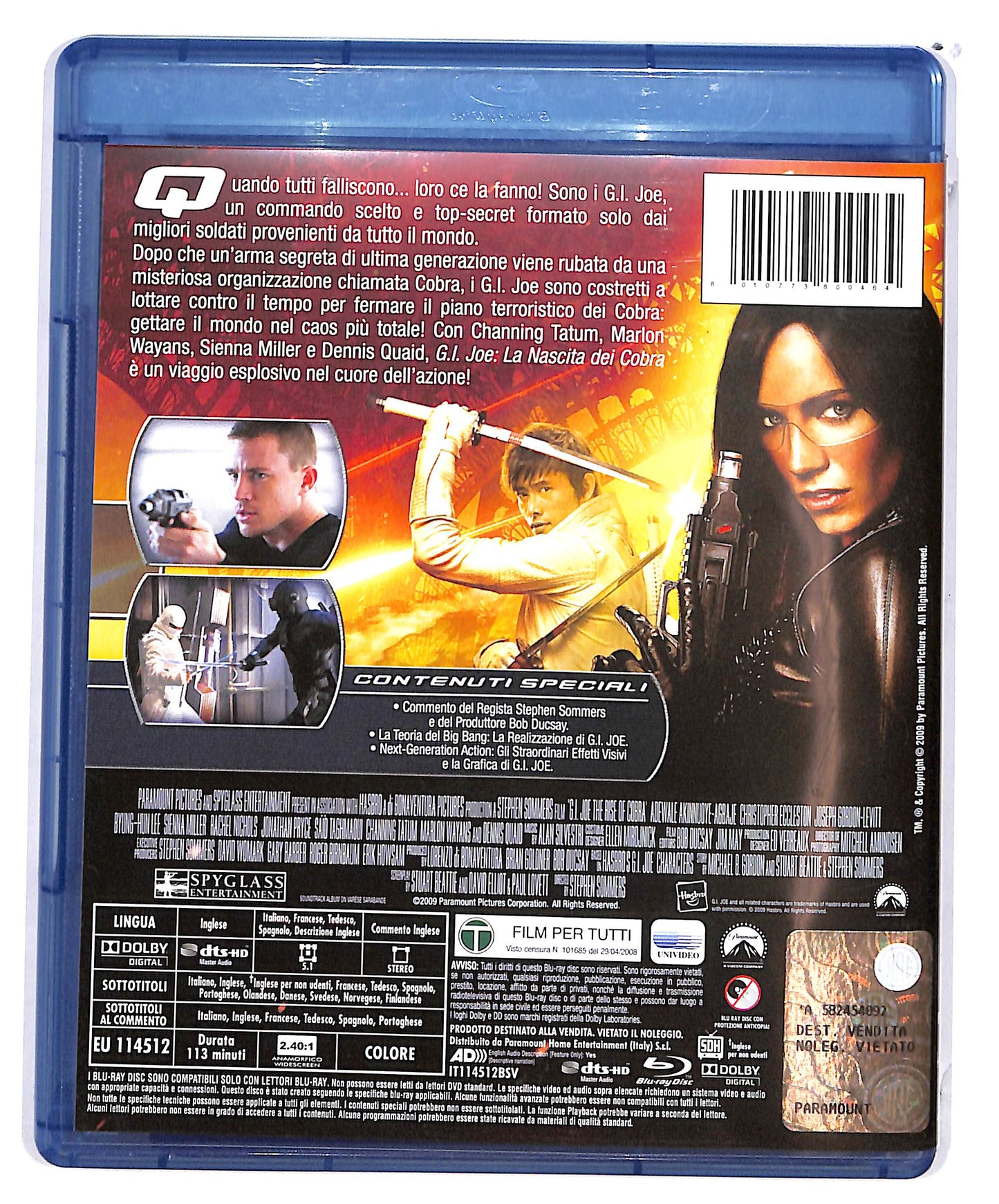 EBOND G.I. Joe - La nascita dei Cobra  BLURAY D675948