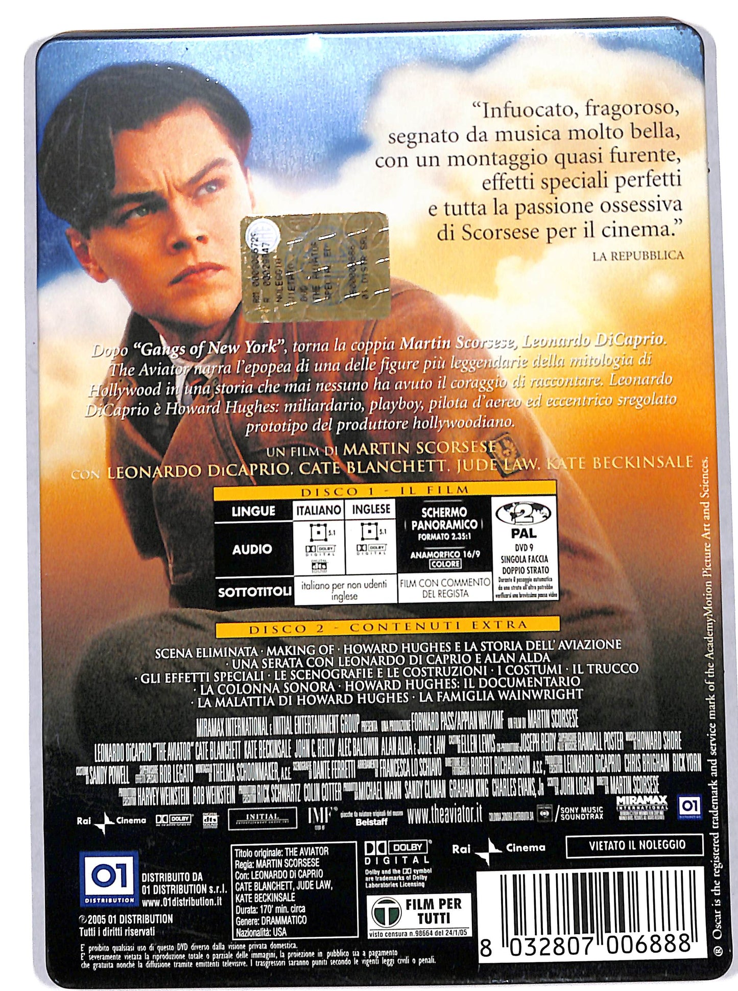 EBOND the aviator Steelbook special edition (2 dischi) DVD D676035