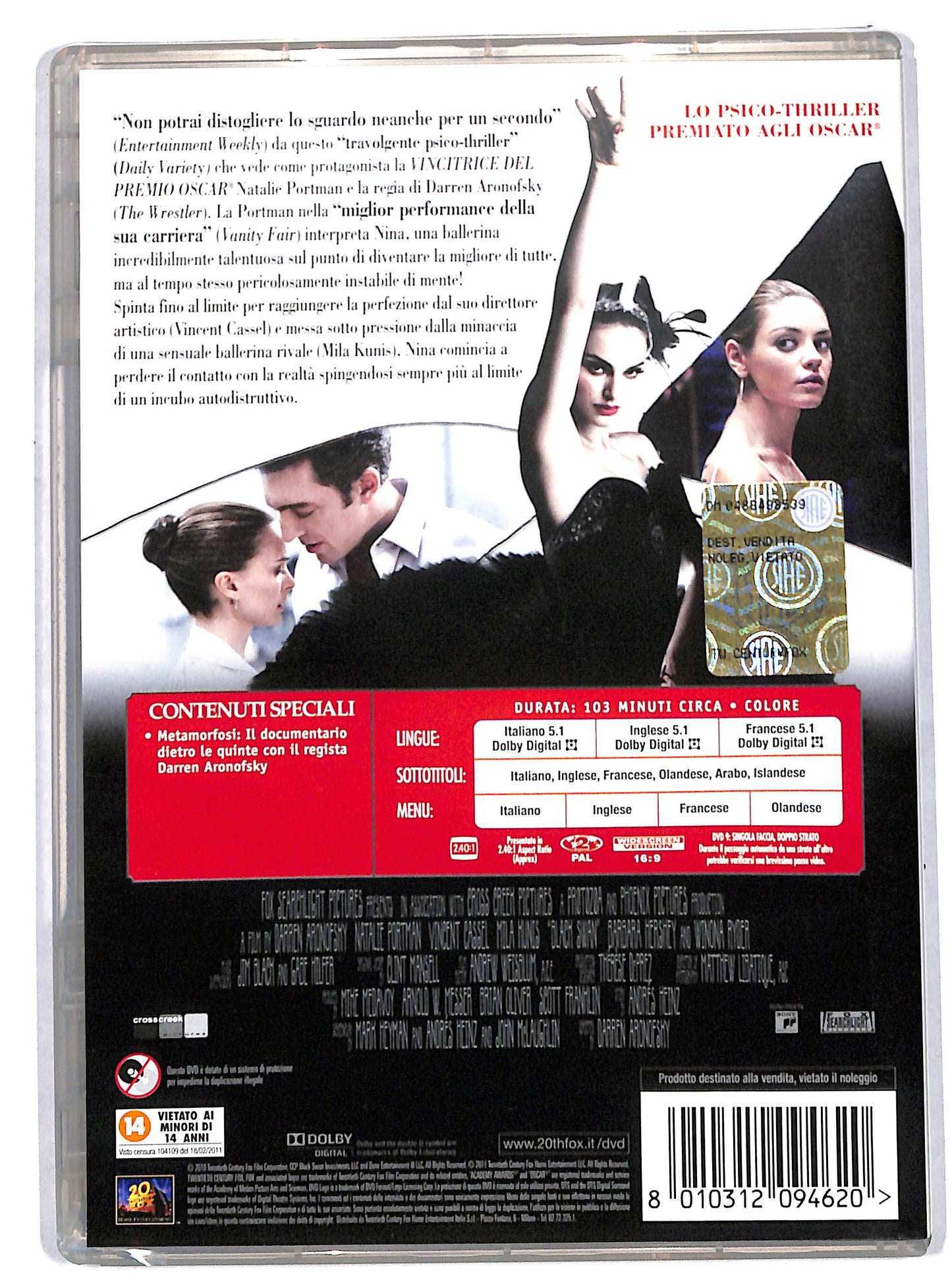 EBOND il cigno nero DVD D676063