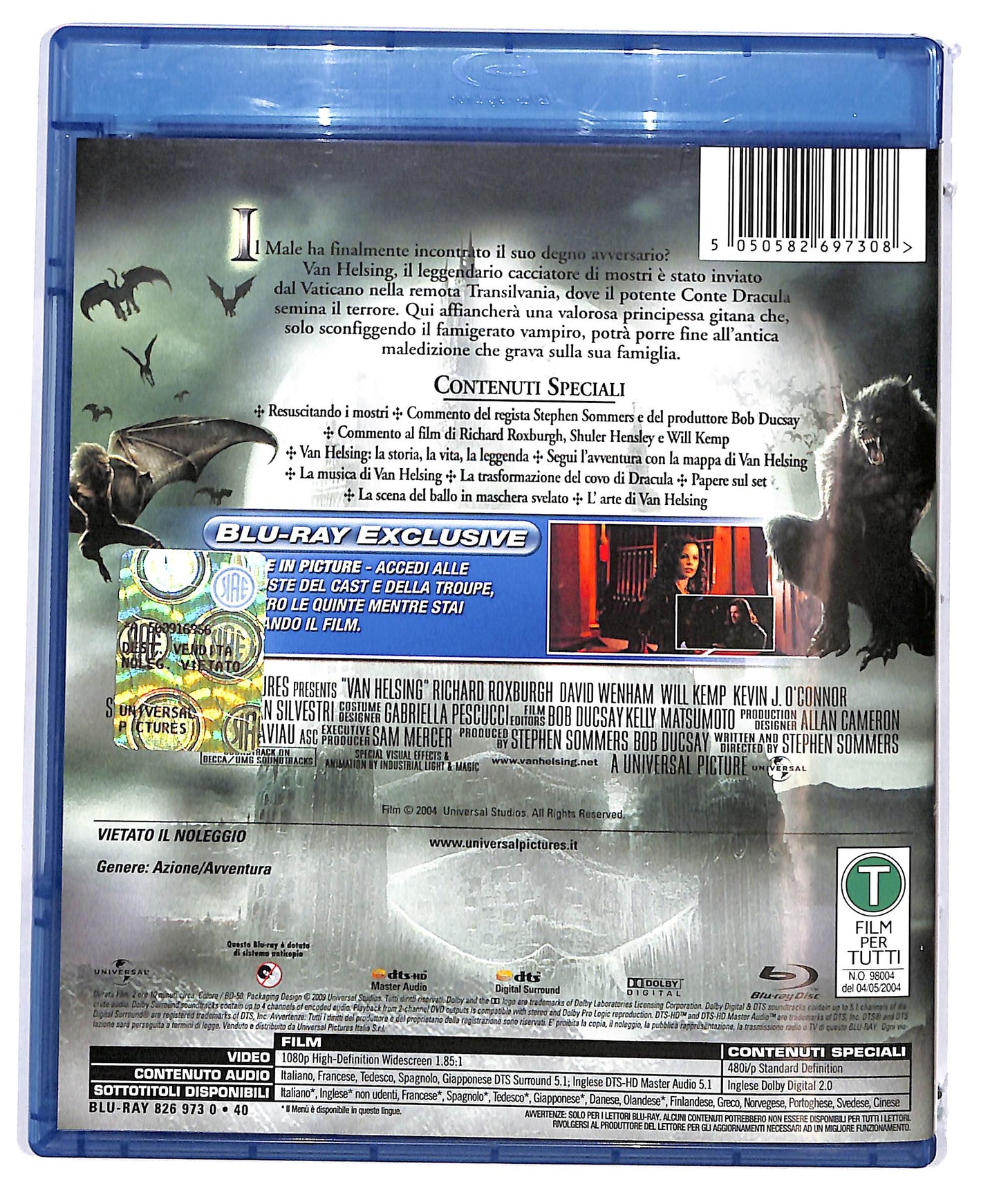 EBOND Van Helsing BLURAY D676107