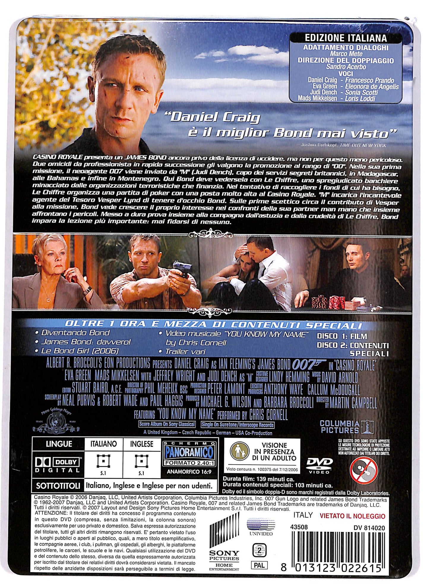 EBOND Casino Royale  STEELBOOK DVD D676119