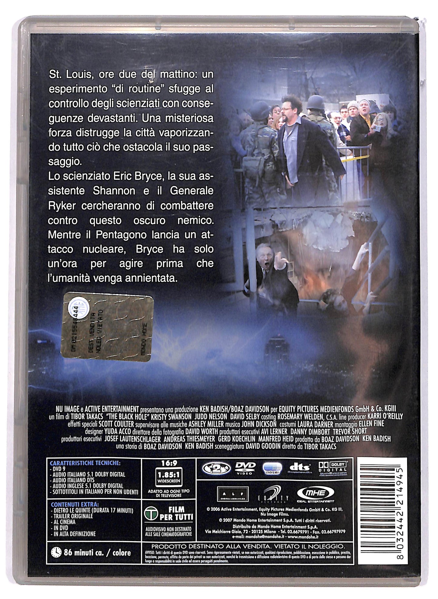 EBOND Black Hole DVD D676129