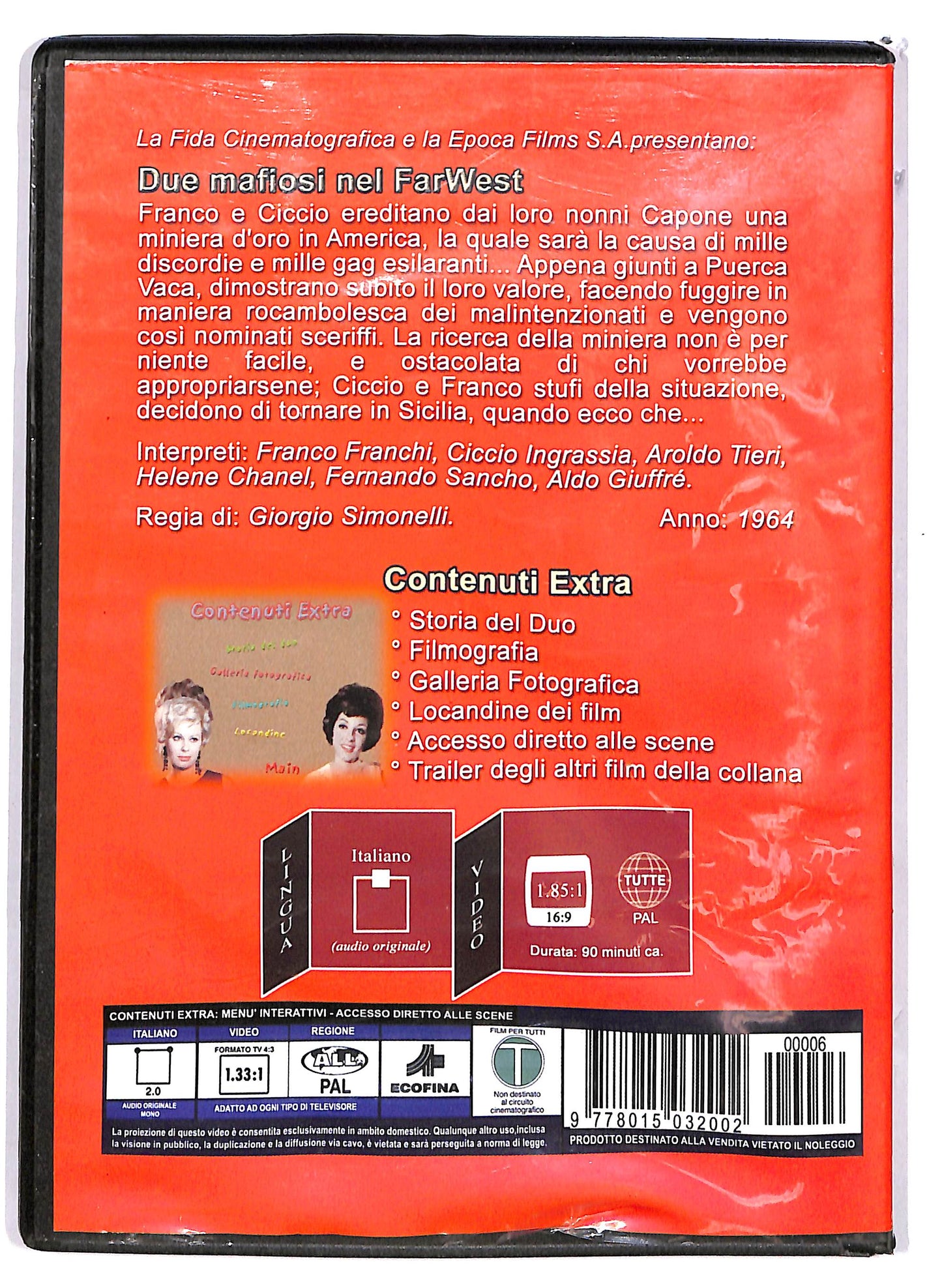 EBOND Due mafiosi nel Far West DVD D676145