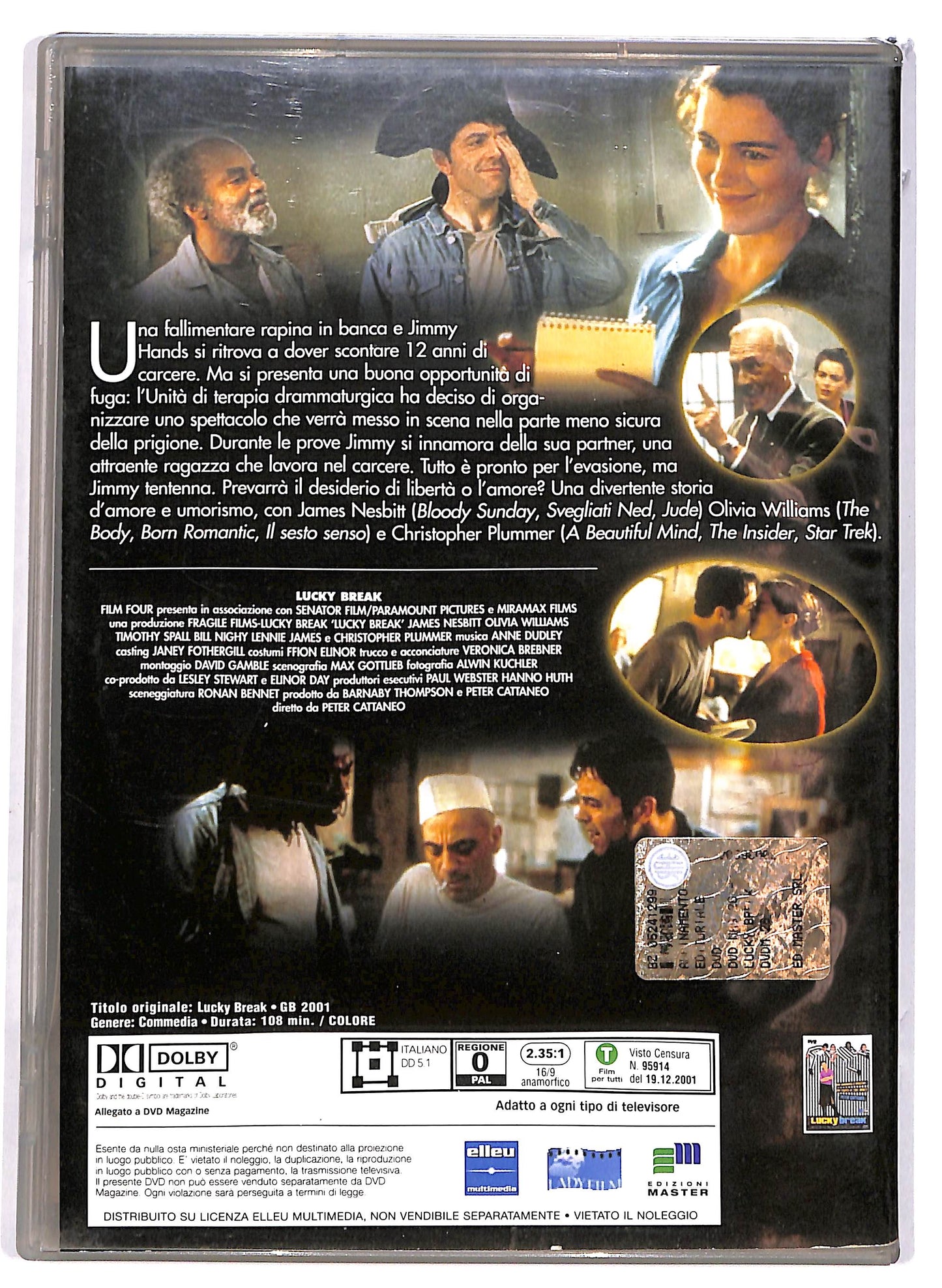 EBOND Lucky Break  EDITORIALE DVD D676157