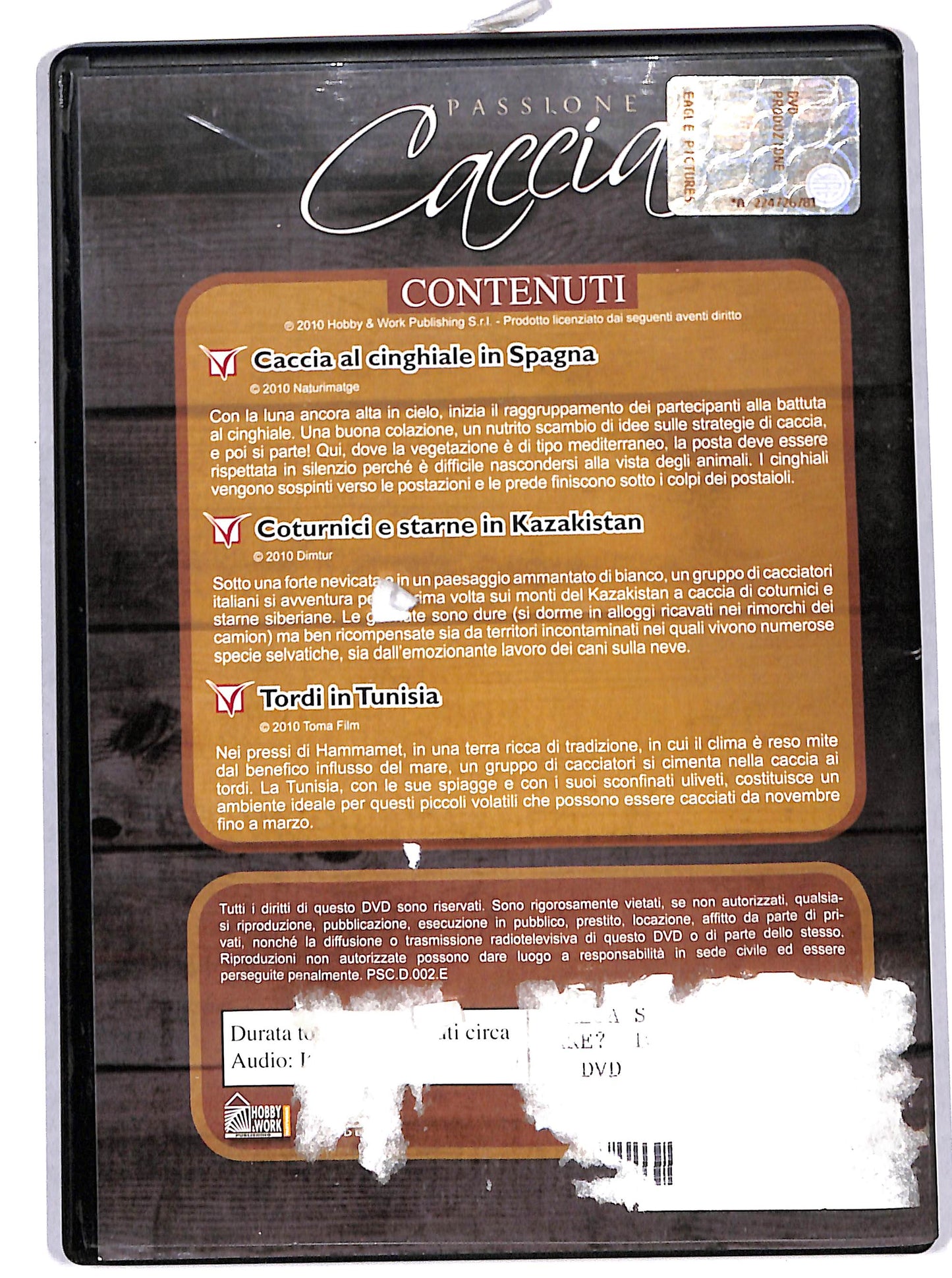 EBOND passione caccia  EDITORIALE DVD D676223