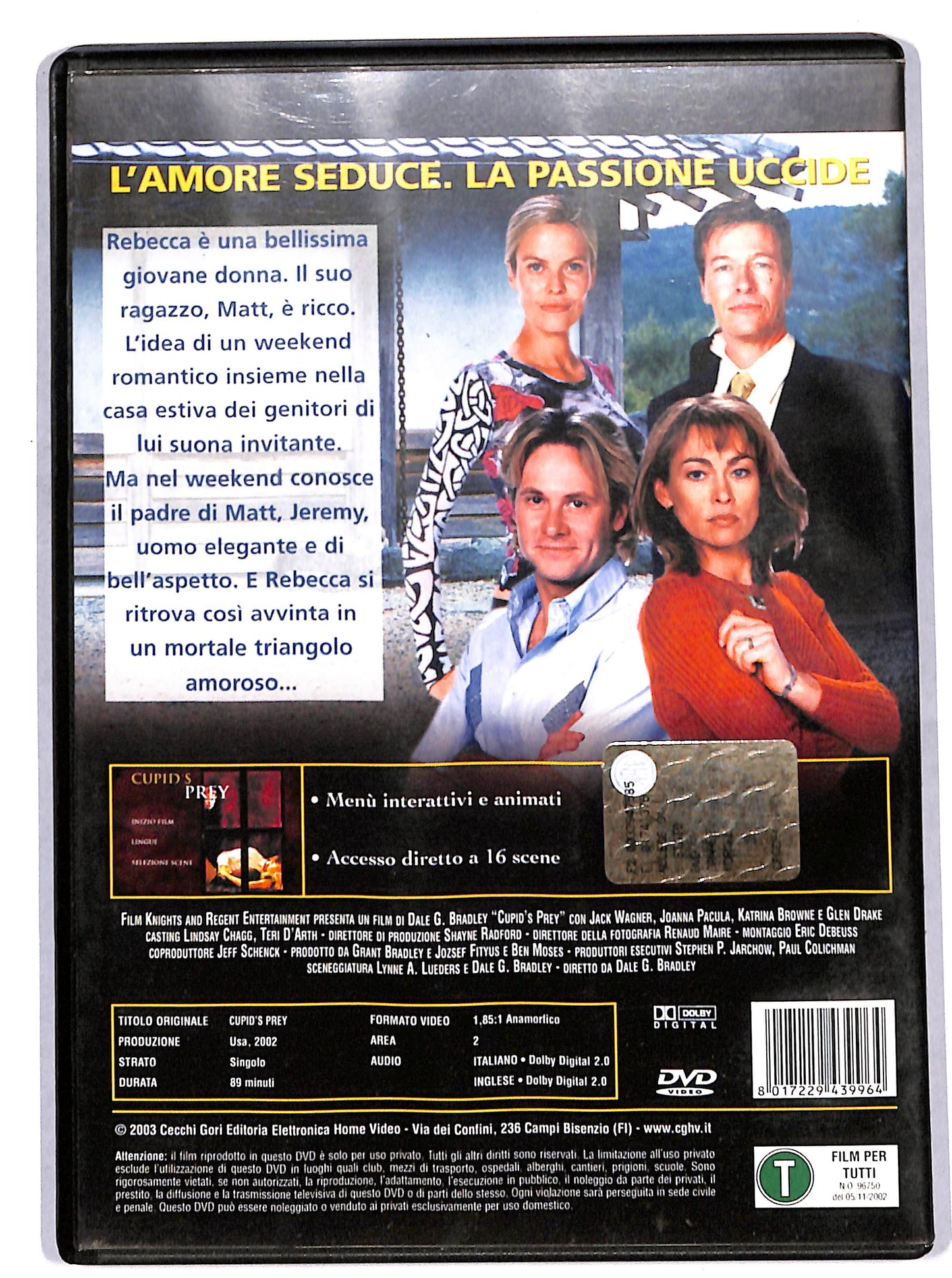 EBOND cupid's prey DVD D676259