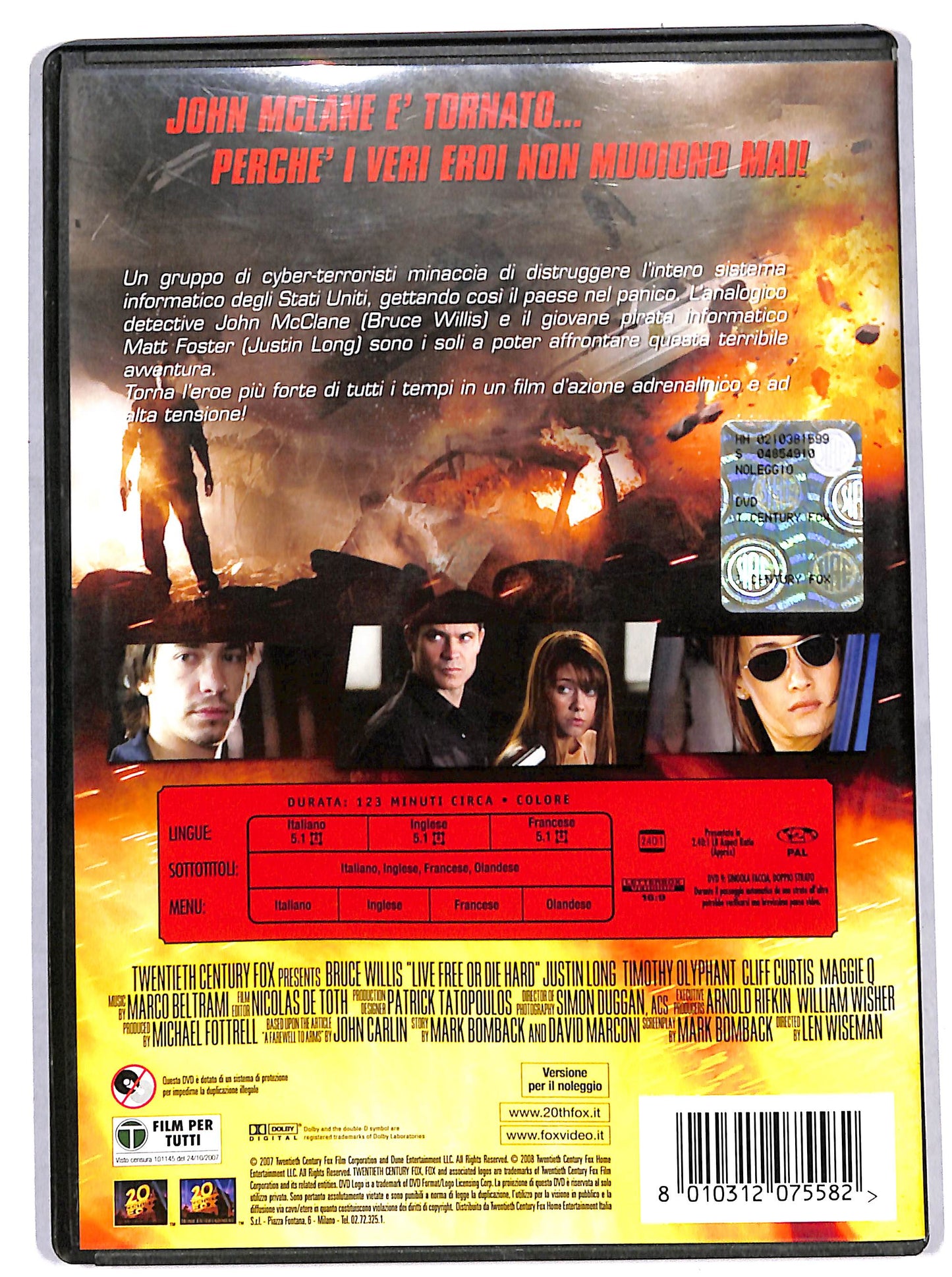 EBOND die hard - vivere o morire  NOLEGGIO DVD D676260
