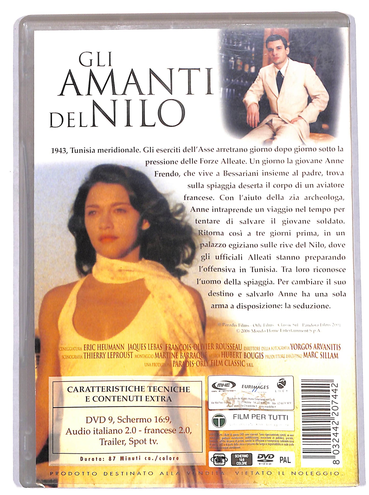 EBOND gli amanti del nilo  EDITORIALE DVD D676304