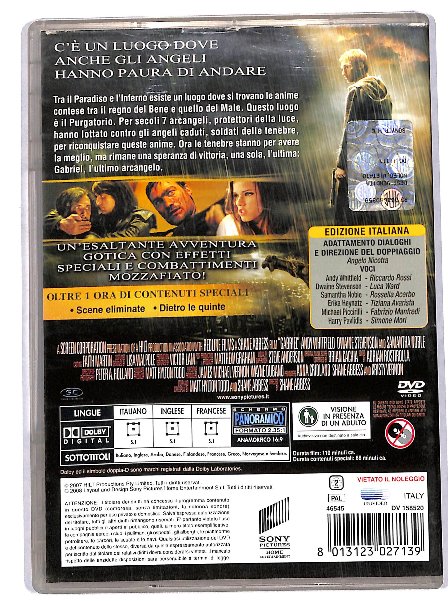 EBOND gabriel - la furia degli angeli DVD D676321