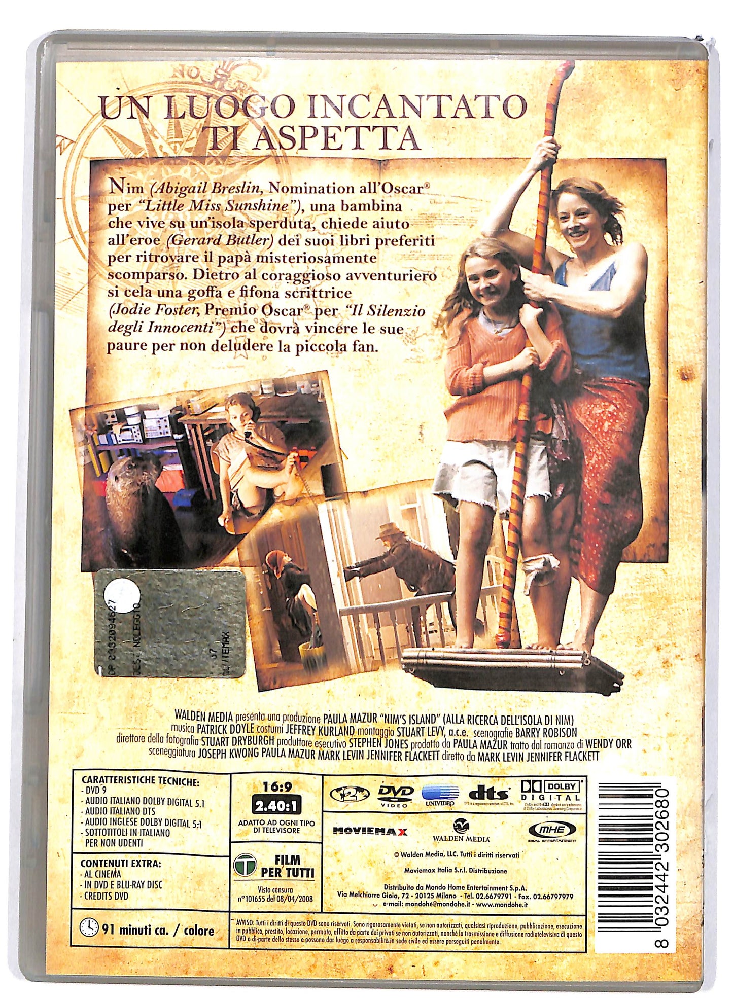 EBOND Alla ricerca dell'isola di Nim NOLEGGIO DVD D676428