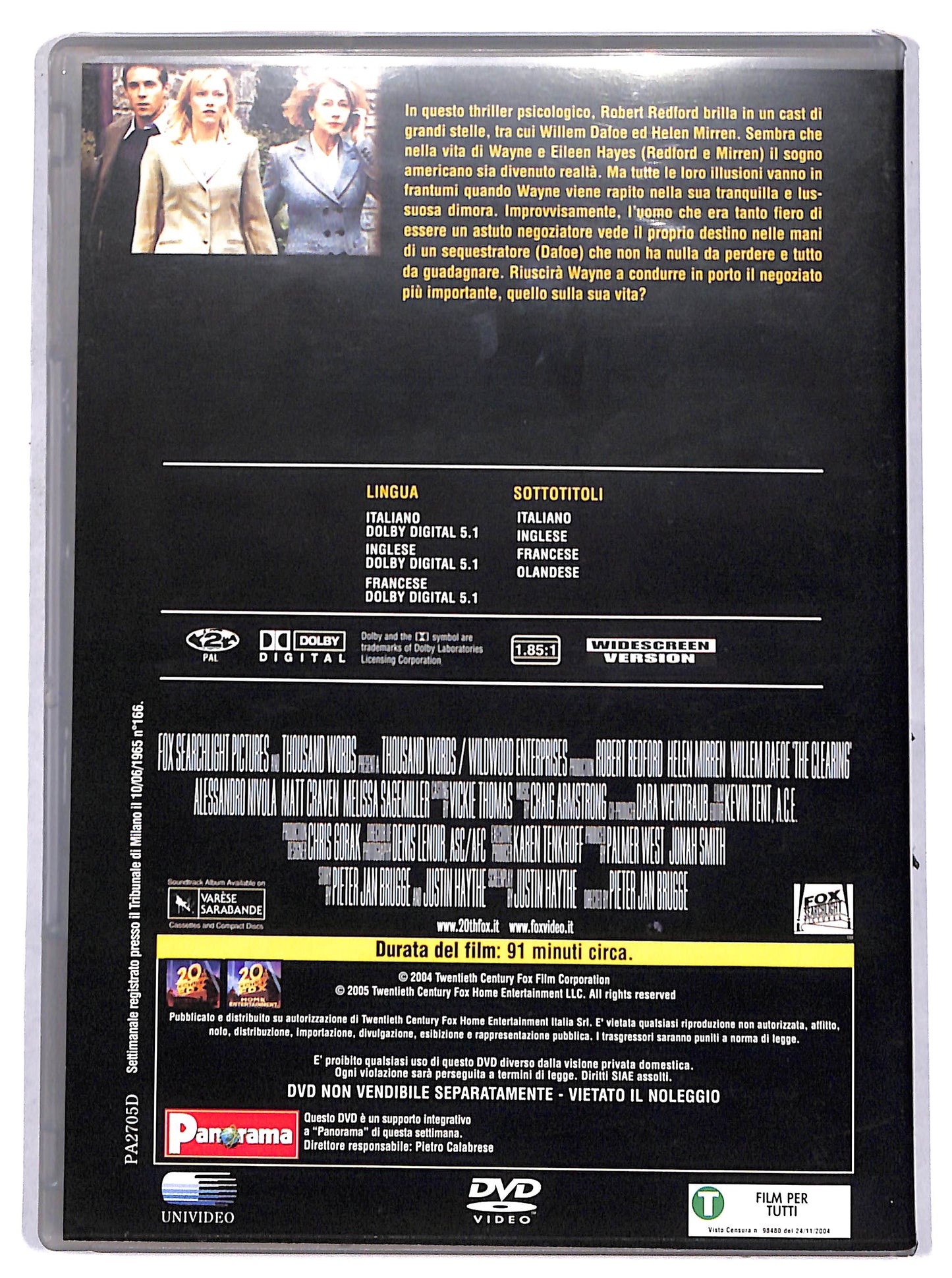 EBOND In ostaggio  EDITORIALE DVD D676546