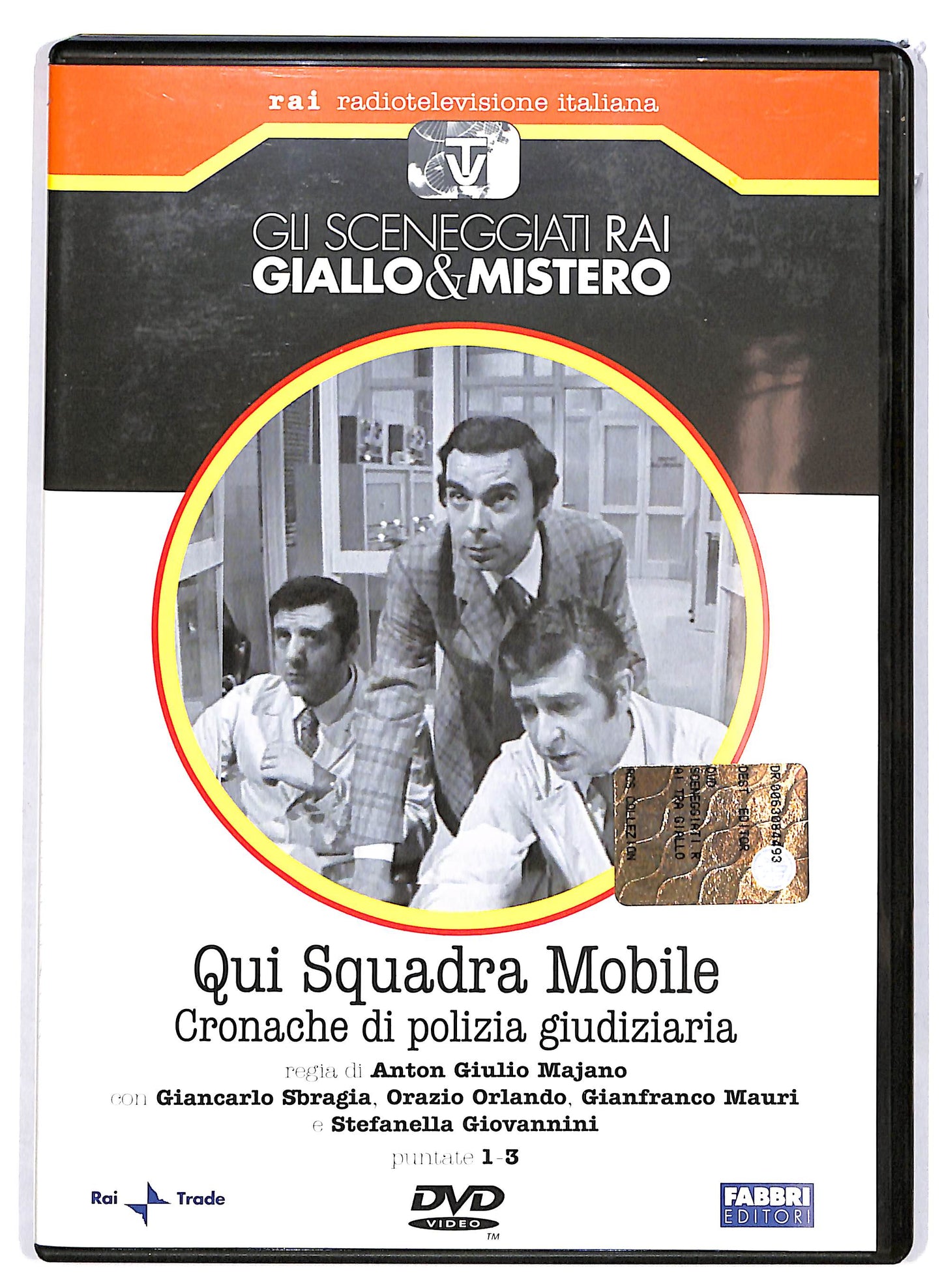 EBOND Qui squadra mobile puntate 1-3  EDITORIALE DVD D676810