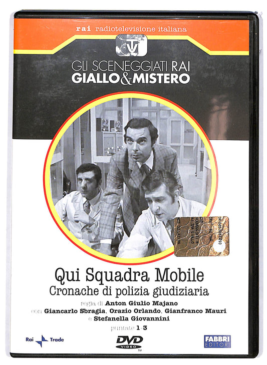 EBOND Qui squadra mobile puntate 1-3  EDITORIALE DVD D676810