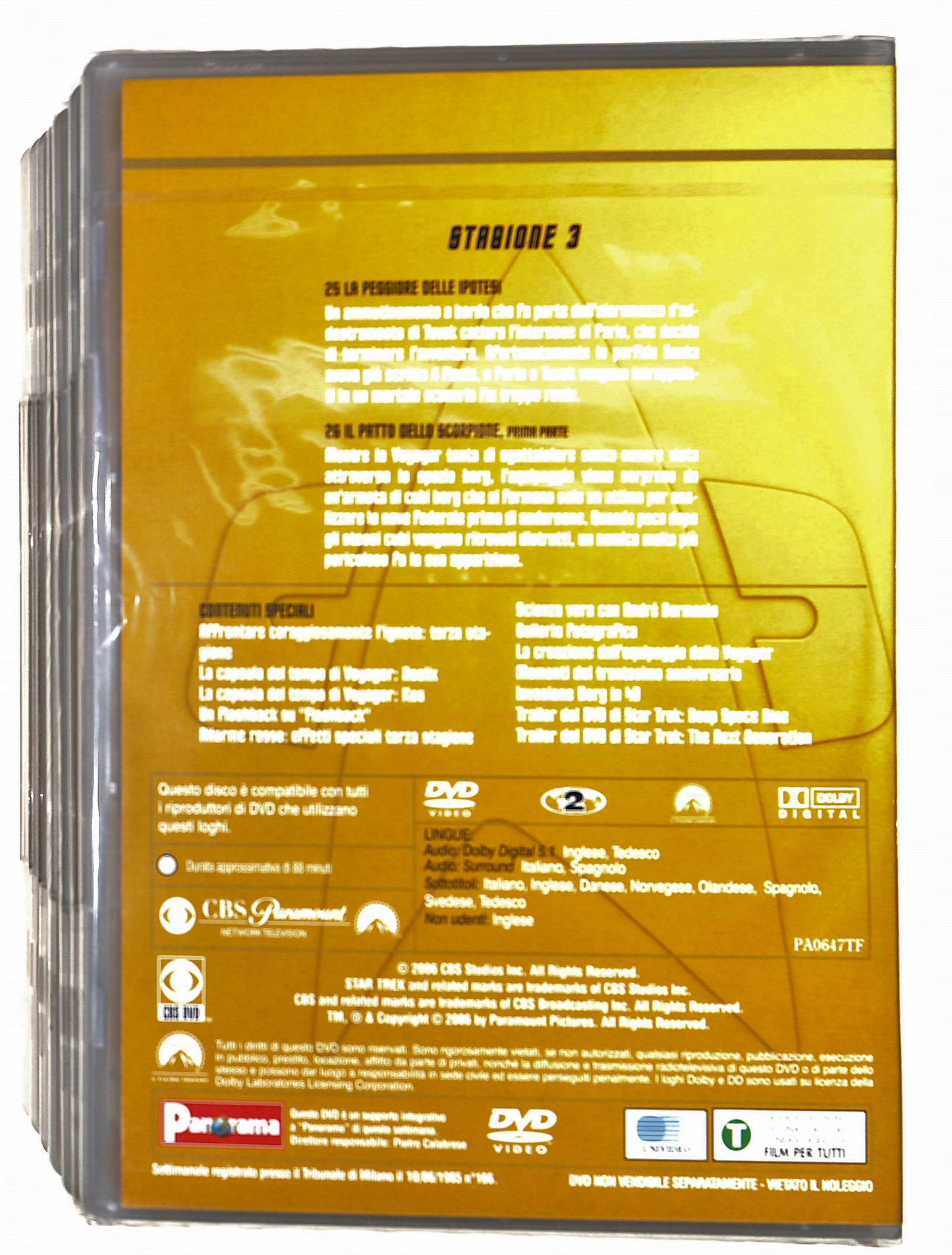 EBOND Star Trek Voyager - Stagione 3 ( 7 dvd)  EDITORIALE DVD D676831