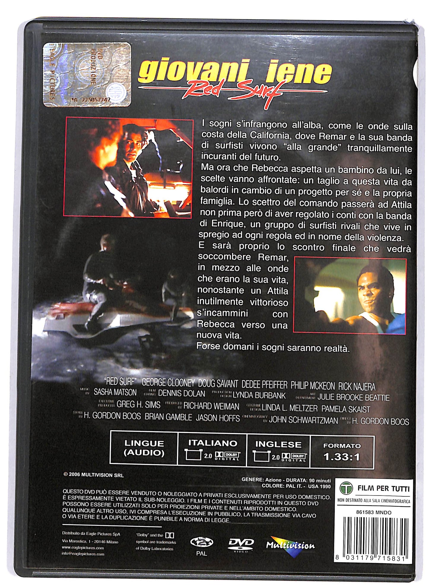 EBOND Red Surf. Giovani iene  NOLEGGIO DVD D676832