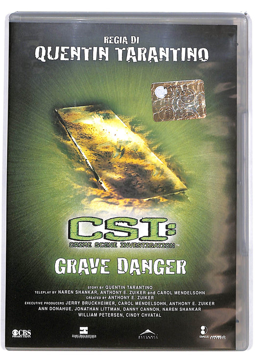 EBOND CSI Grave Danger EDITORIALE  DVD D676941