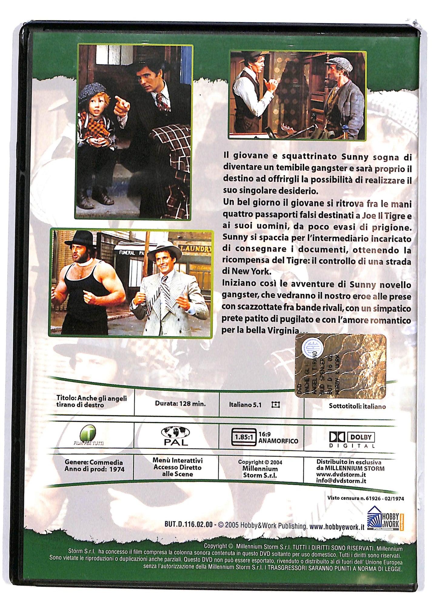 EBOND Anche gli angeli tirano di destro  EDITORIALE DVD D676949