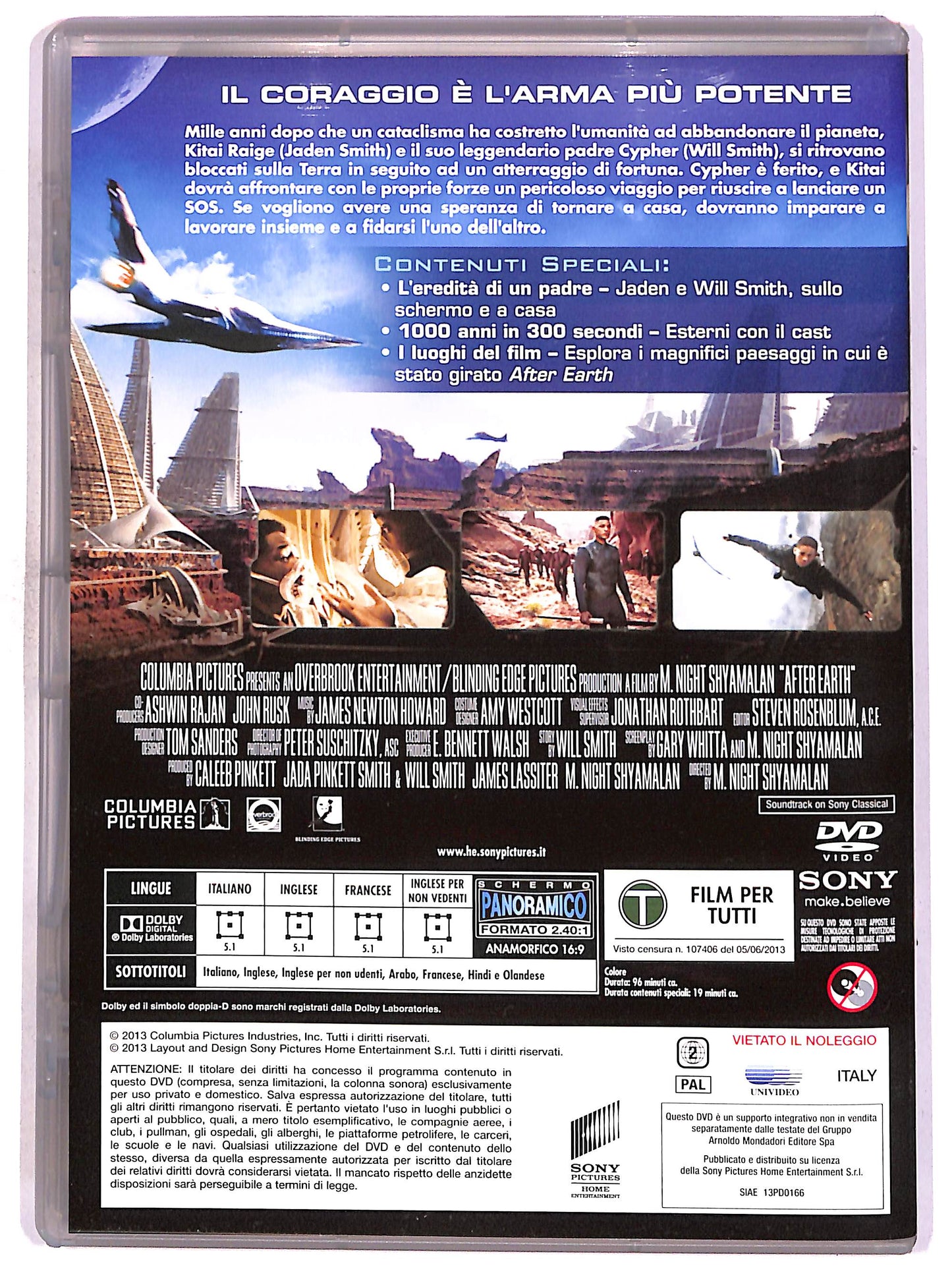 EBOND After Earth EDITORIALE DVD D677015