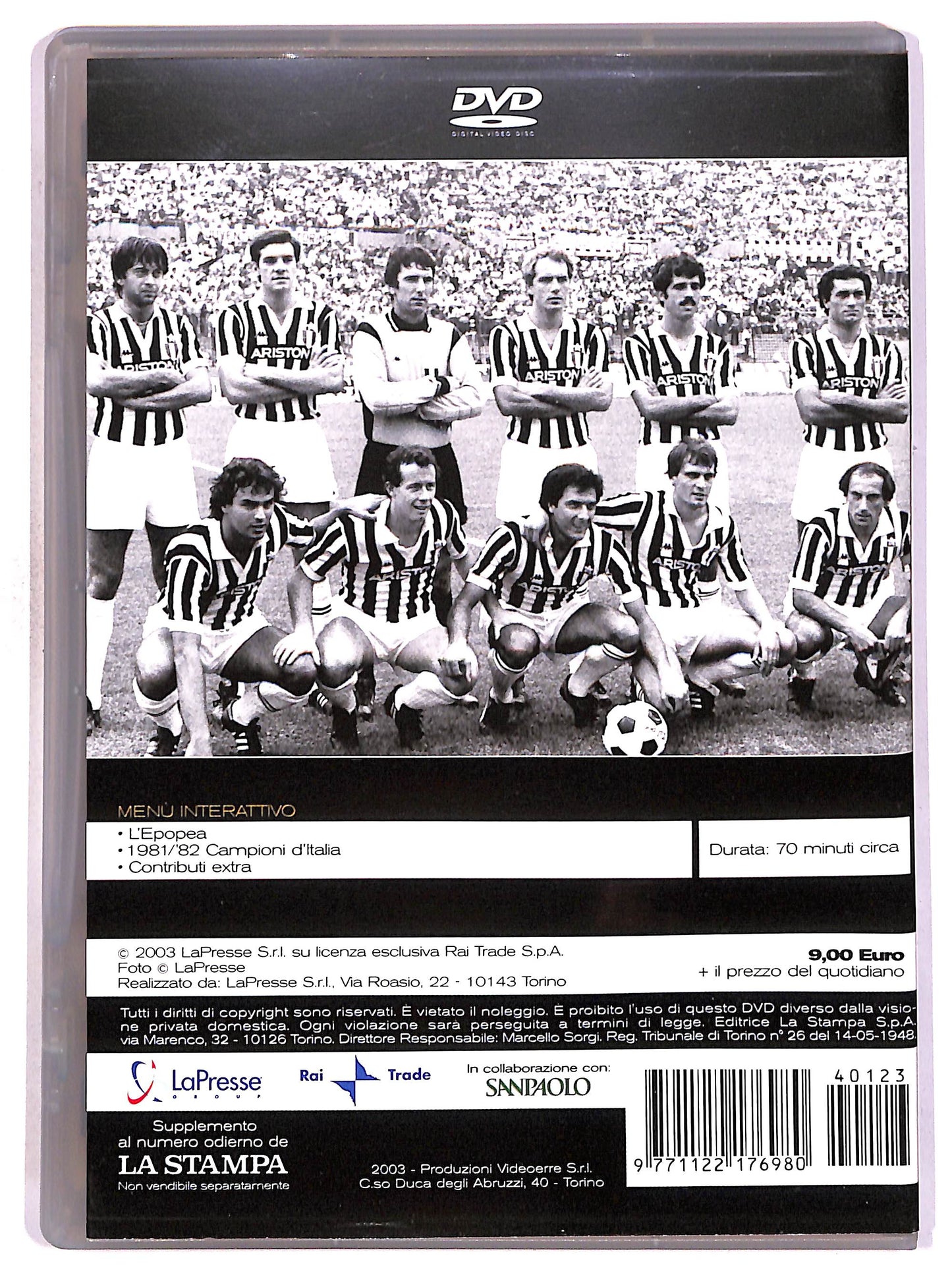EBOND Juventusiasmente - La seconda stella 1981-1982 EDITORIALE DVD D677018