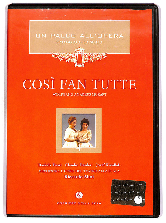 EBOND Un palco all'opera 4 - Cosi fan tutte - W.A. Mozart EDITORIALE DVD D677141