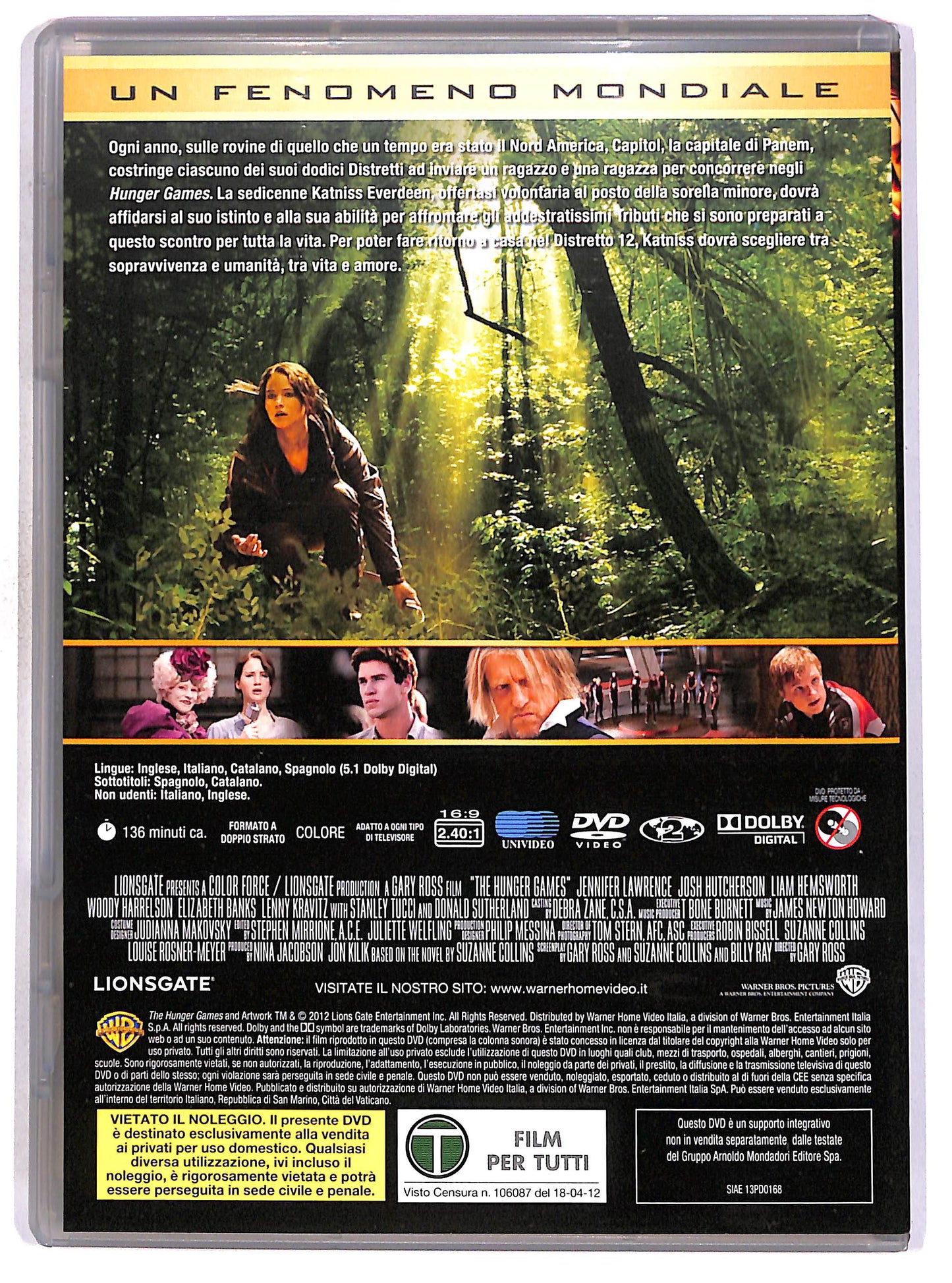 EBOND Hunger Games EDITORIALE DVD D677203