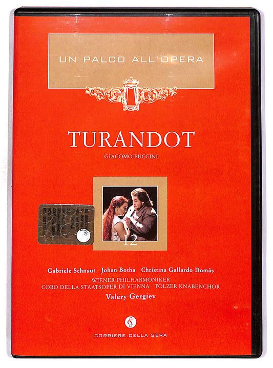EBOND Un palco all'opera n12 - Giacomo Puccini - Turandot EDITORIALE DVD D677227