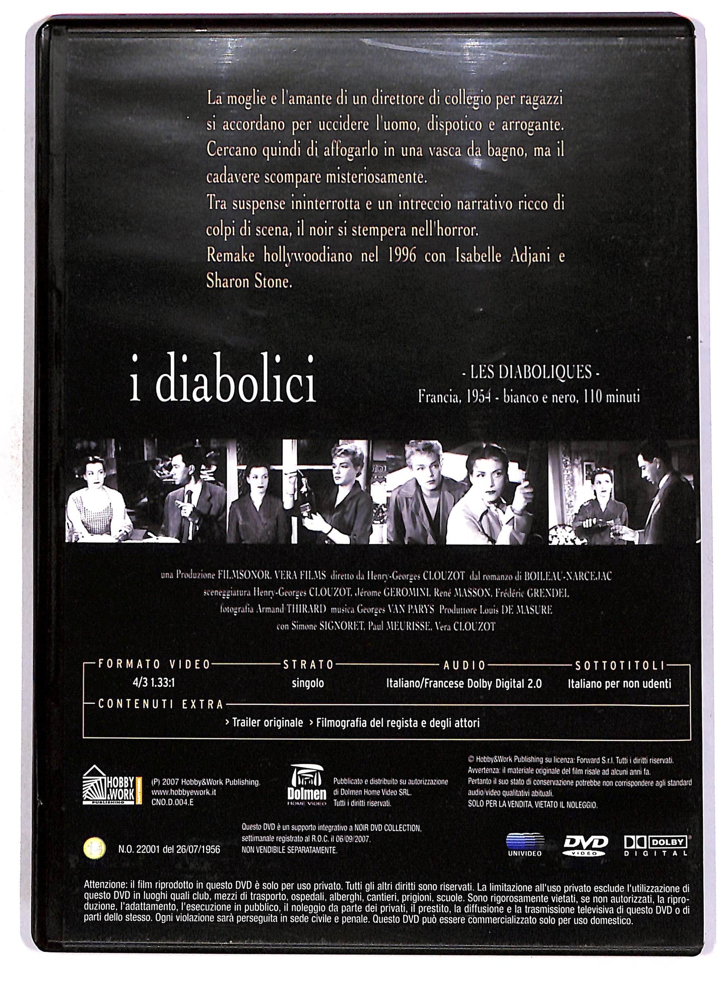 EBOND I diabolici EDITORIALE DVD D677265